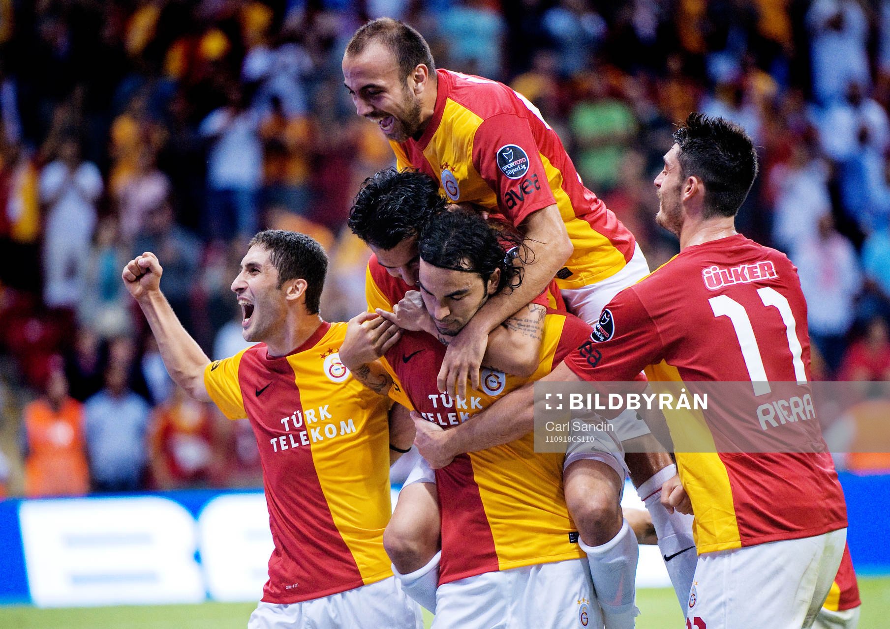 Selcuk Inan, Galatasaray, jubel