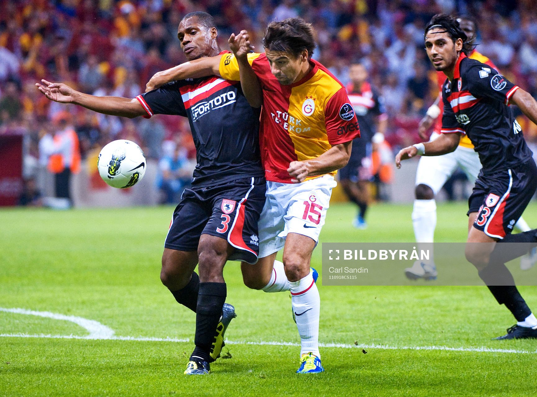 Andre Luiz Bahia Santos Viana, Samsunspor, Milan Baros,