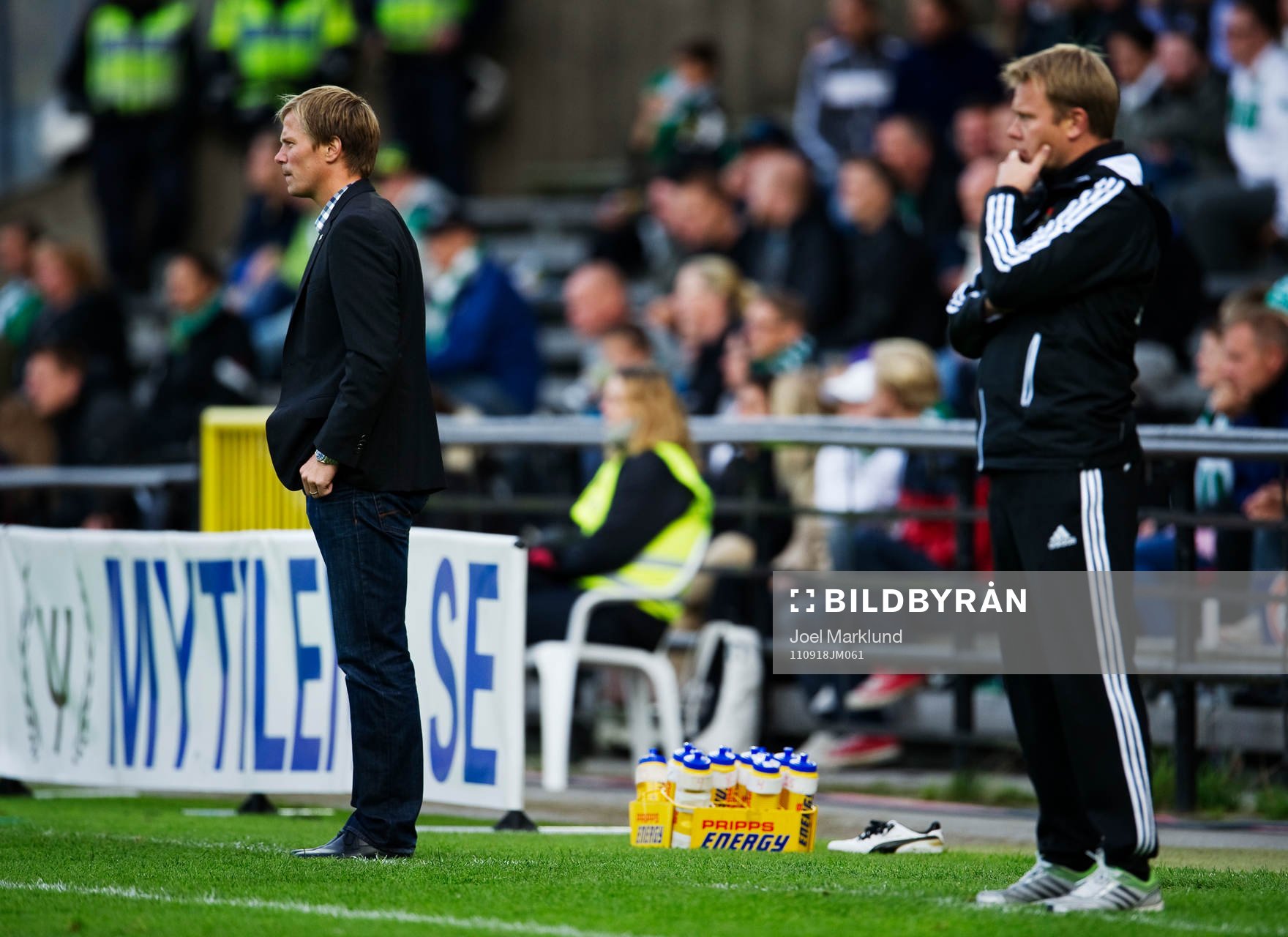 Roger Sandberg, tränare, Hammarby, och Robert