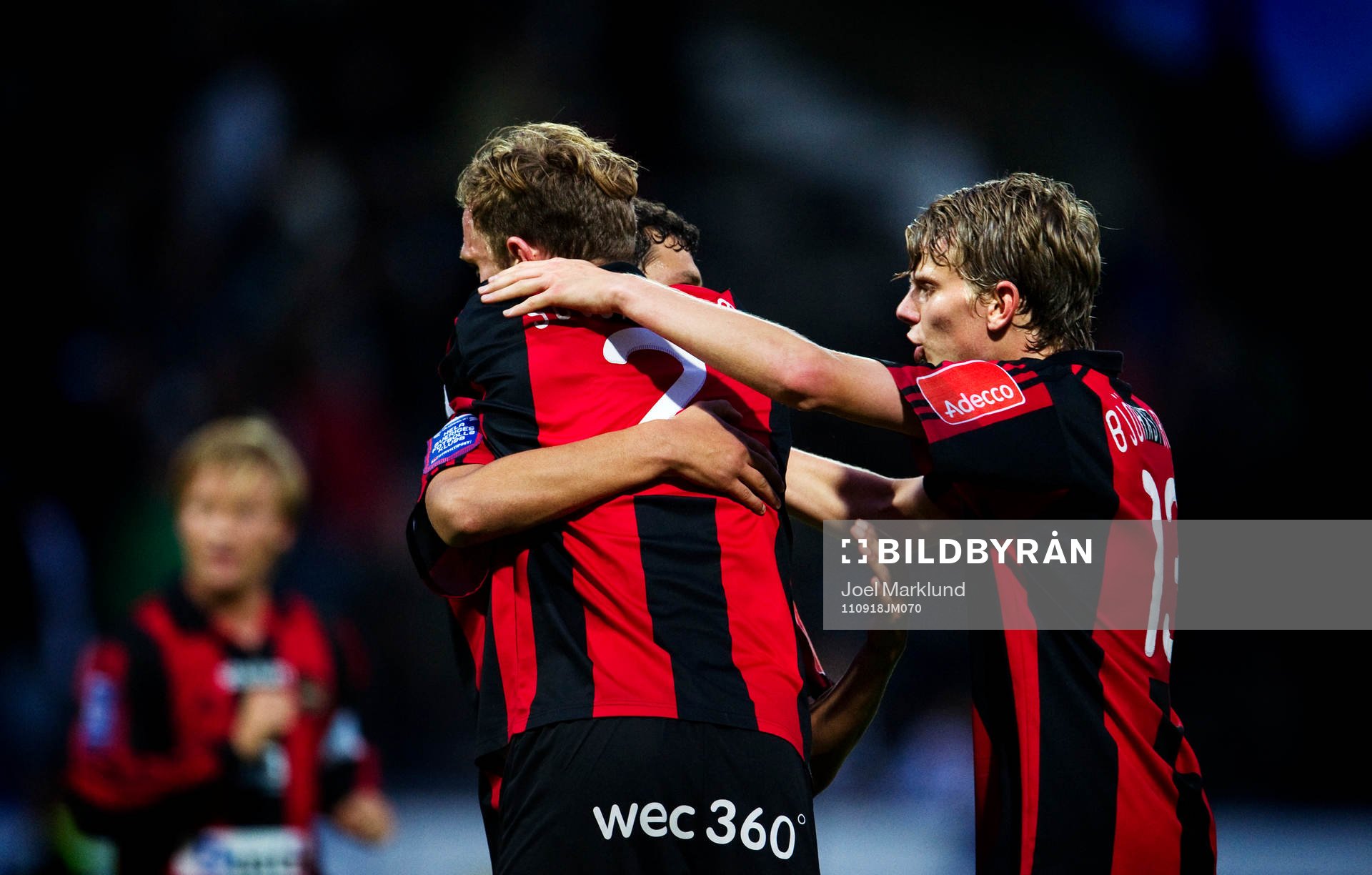 Pontus Segerström, Mauricio Albornoz och Tim Björkström,