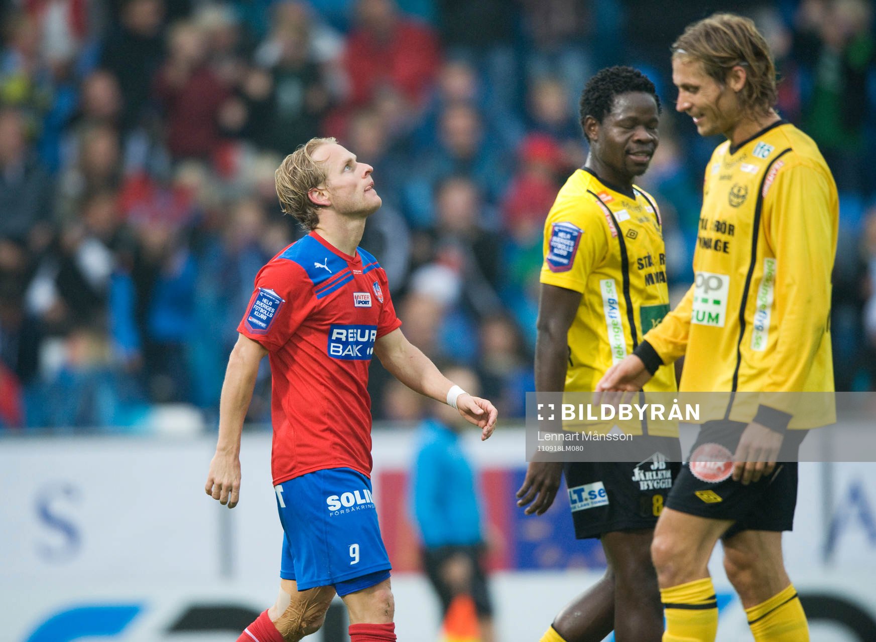 3-0, Erik Sundin, Helsingborg - men vad skrattar Patrick
