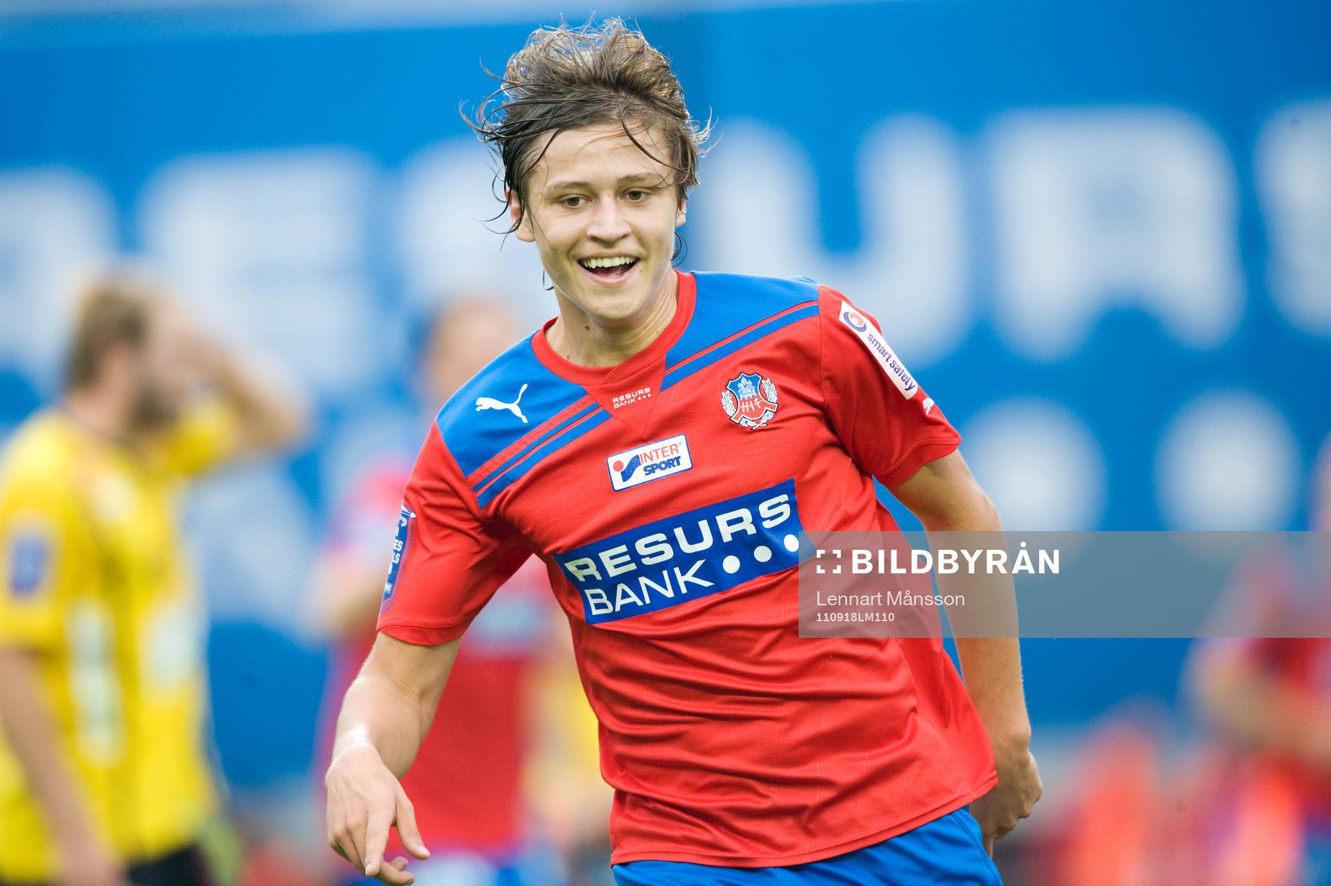 2-0, Simon Thern, Helsingborg, jubel, glädje