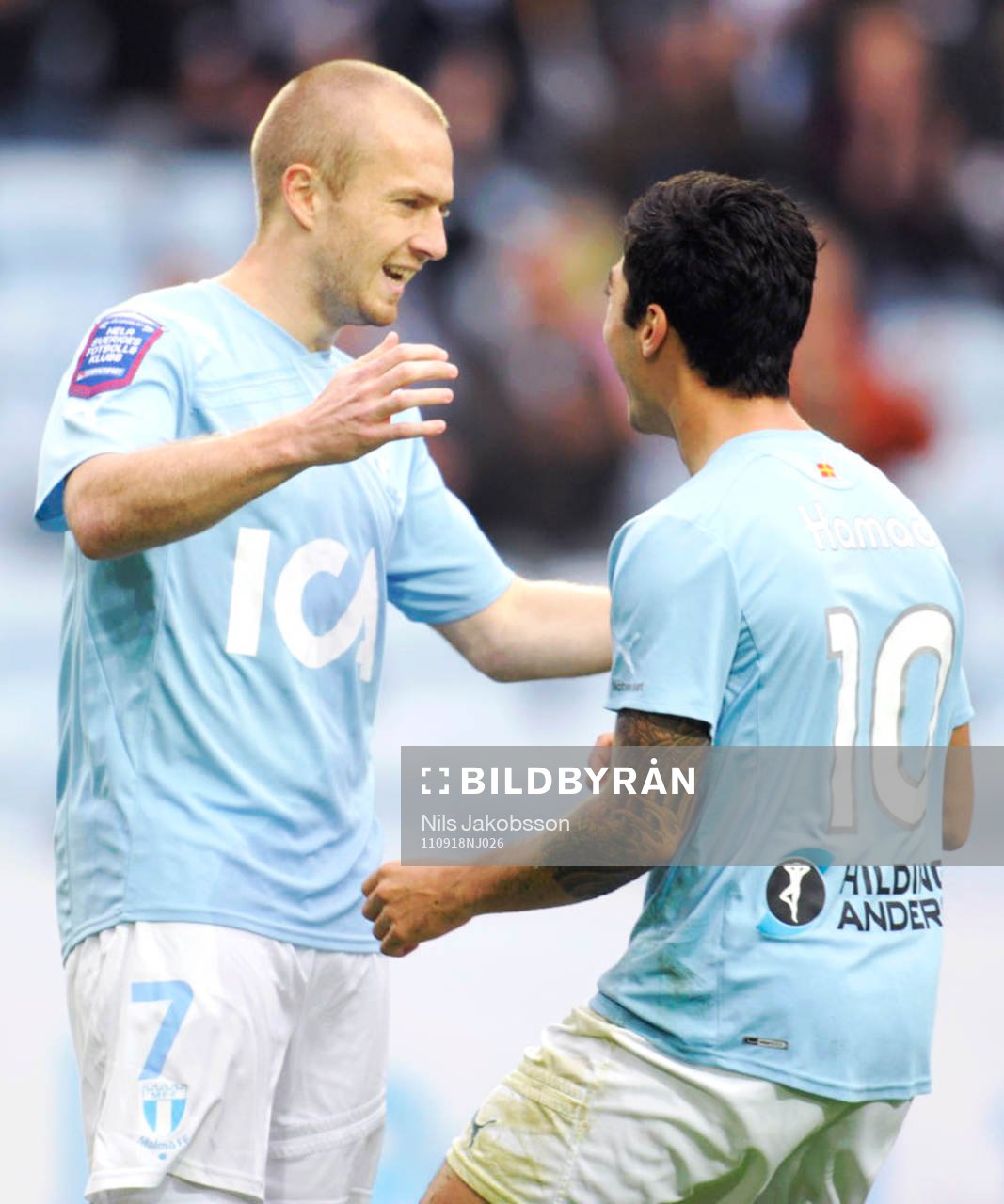 Daniel Larsson, Malmö, 1-0, glädje, jubel