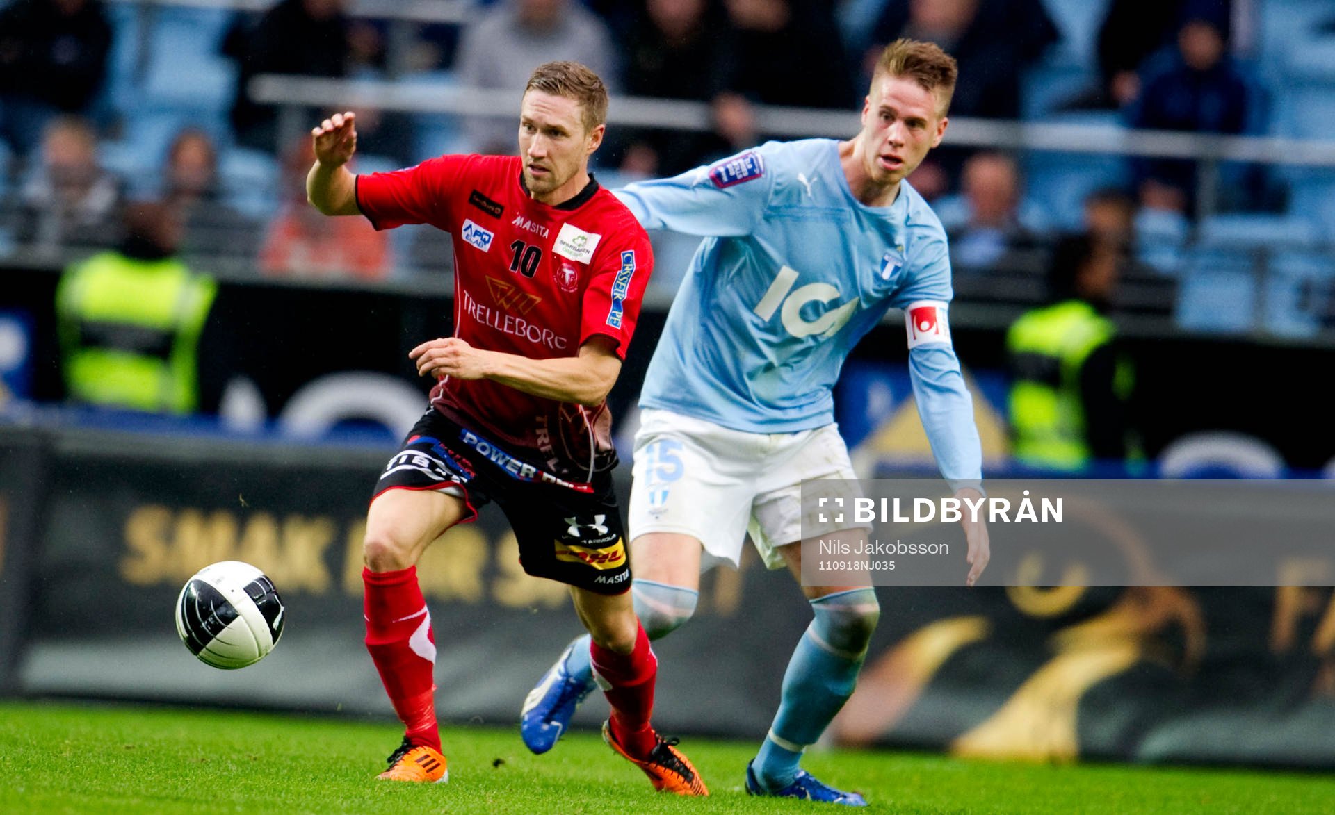 Marcus Pode, Trelleborg, Pontus Jansson, Malmö FF