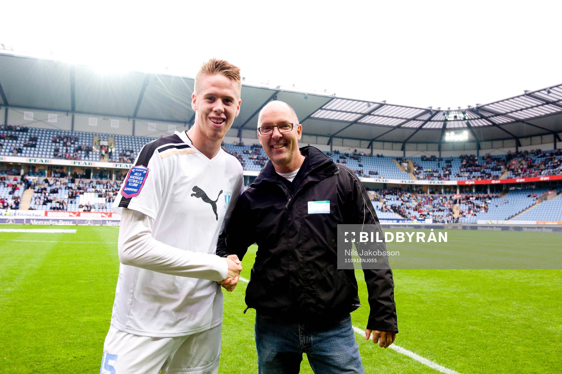 Pontus Jansson, Malmö FF månadens tipselitspelare,