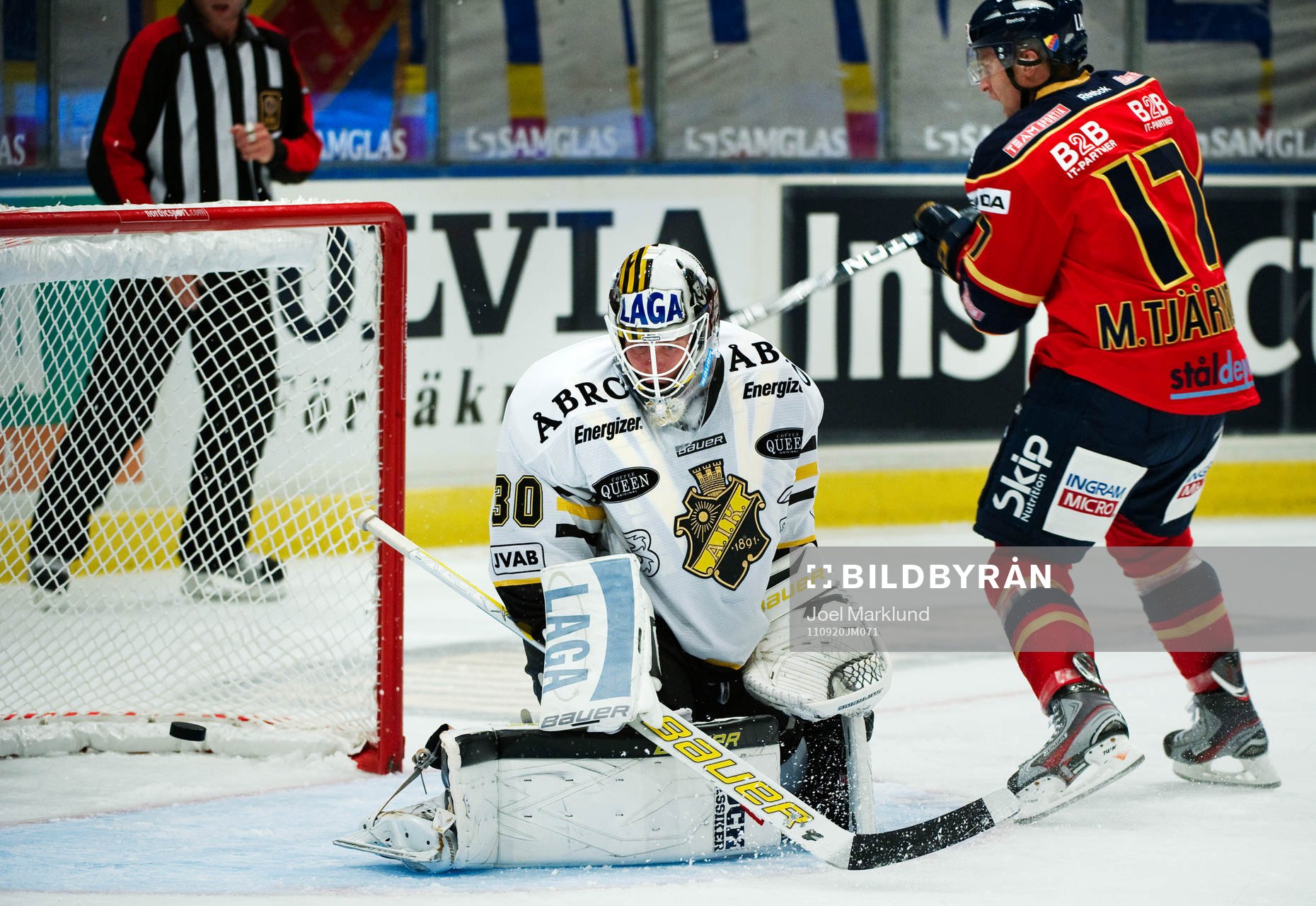 Viktor Fasth, målvakt, AIK, släpper in 3-1-målet
