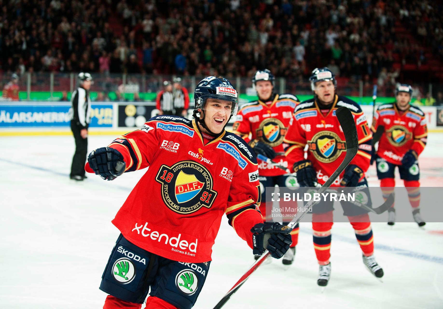 Fredrik Claesson, Djurgården, jubel