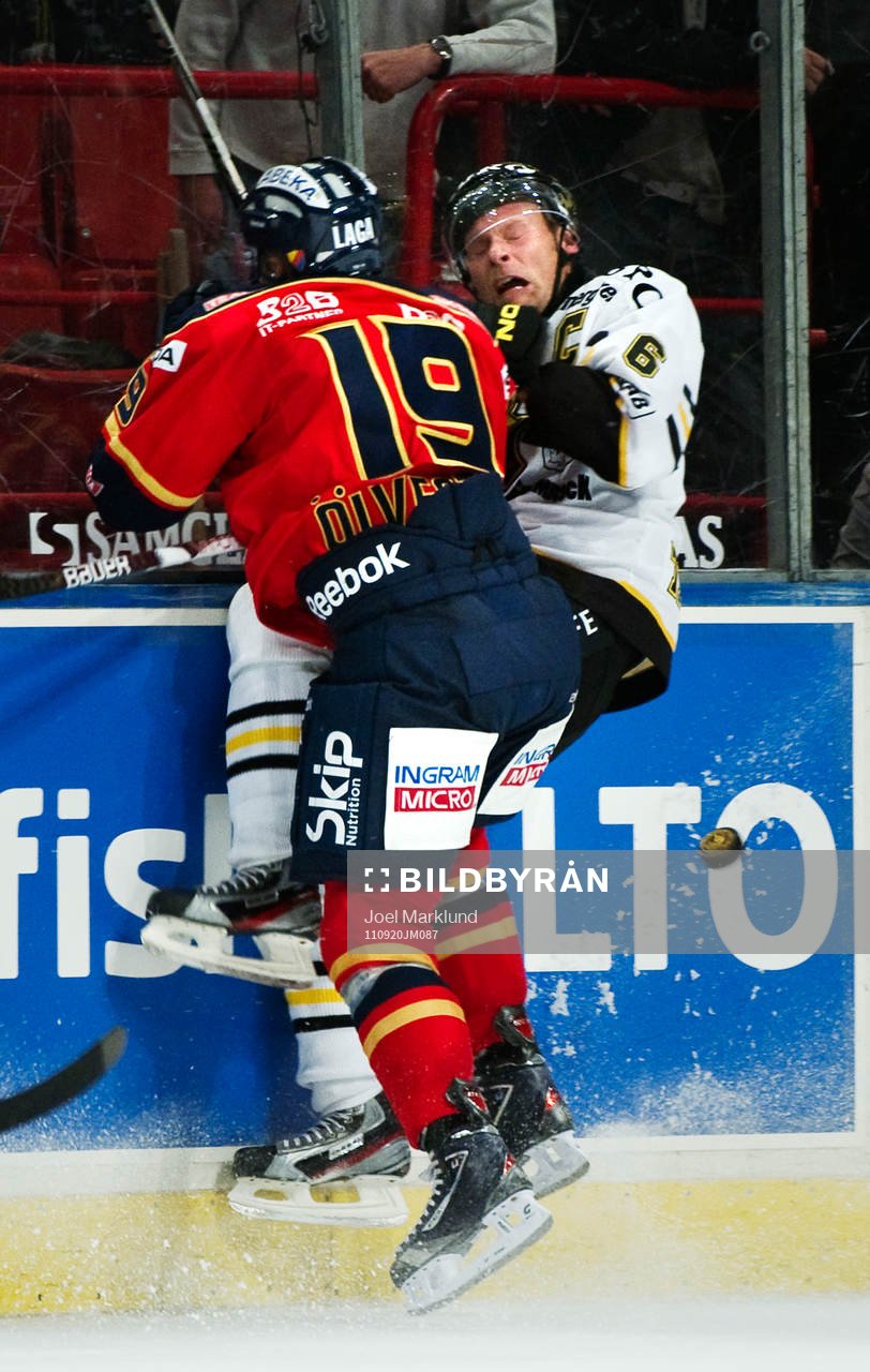 Jimmie Ölvestad, Djurgården, tacklar Dick Tärnström, AIK