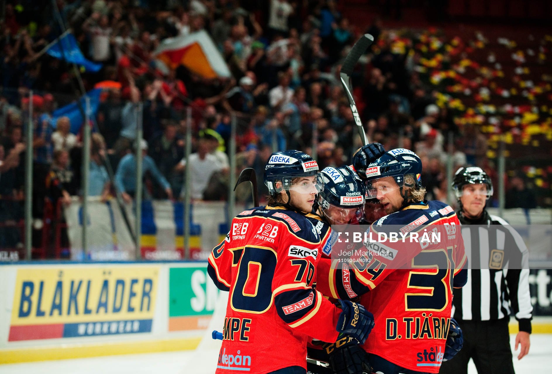 Mario Kempe, Jimmie Ölvestad och Daniel Tjärnqvist,