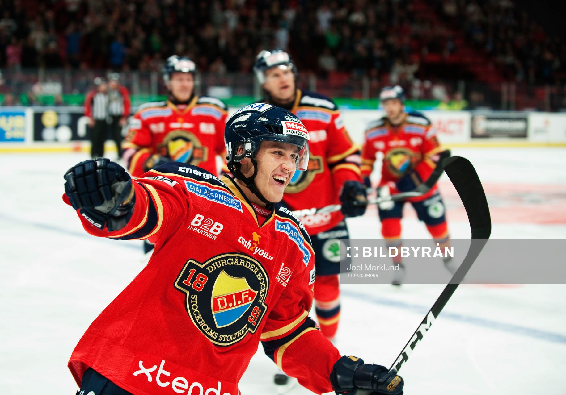 Fredrik Claesson, Djurgården, jubel