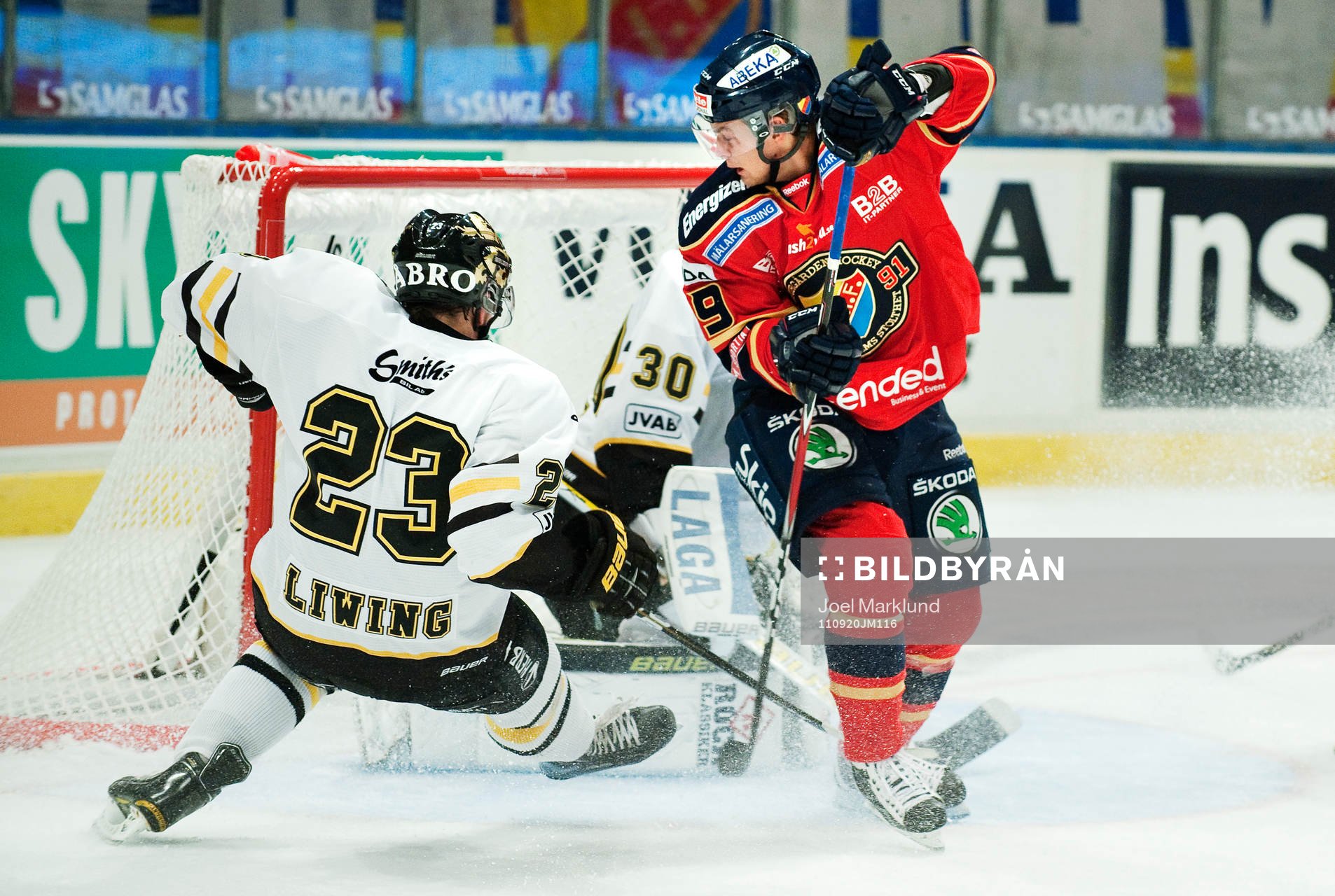 Patrick Cehlin, Djurgården, oroar framför mål
