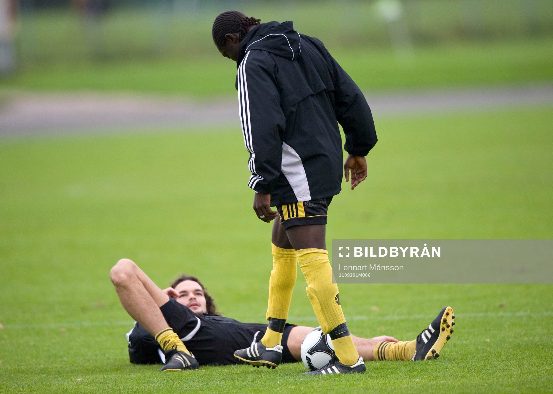 Dauda Kanu och Filip Turn