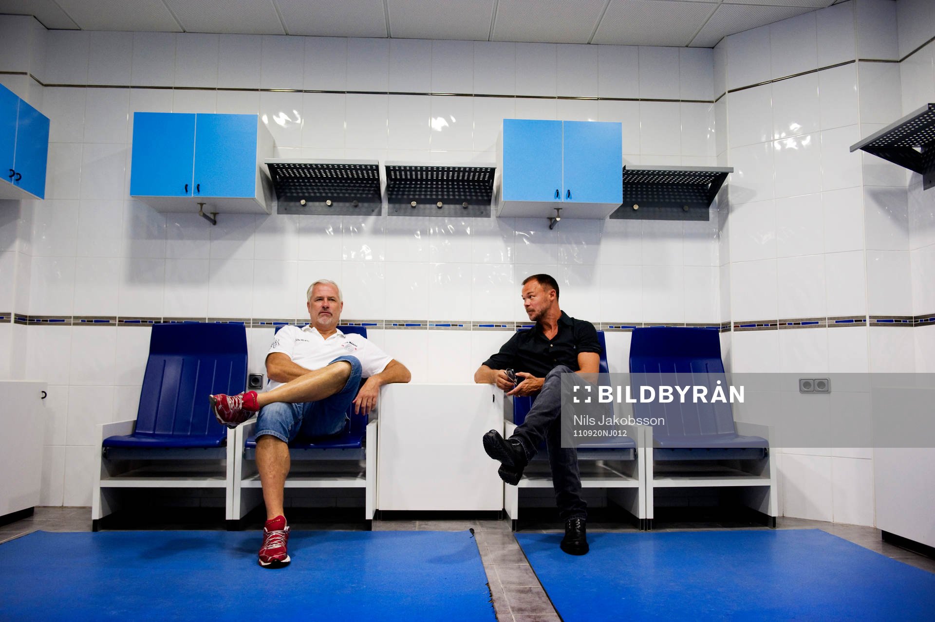 Glenn Hysén och Joachim Björklund i Valencias