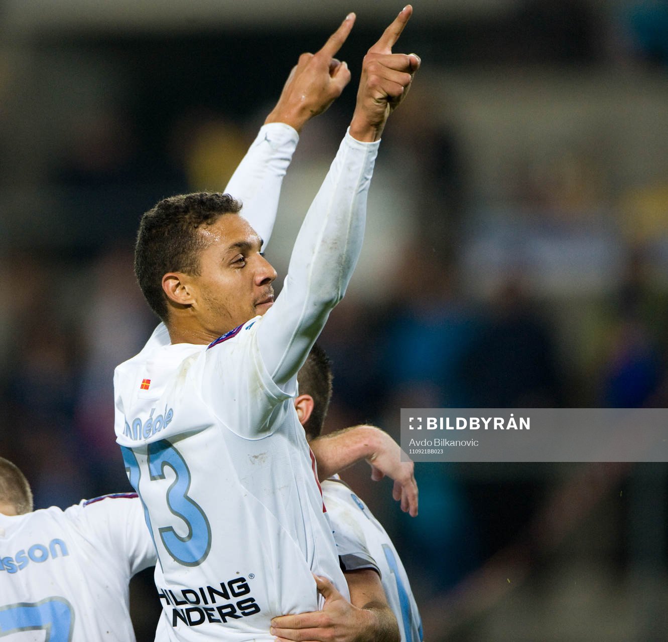 Mathias Ranégie, jubel, Malmö