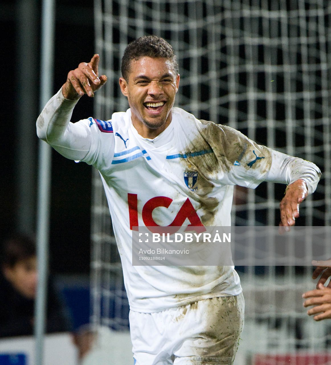 Mathias Ranégie, jubel, Malmö