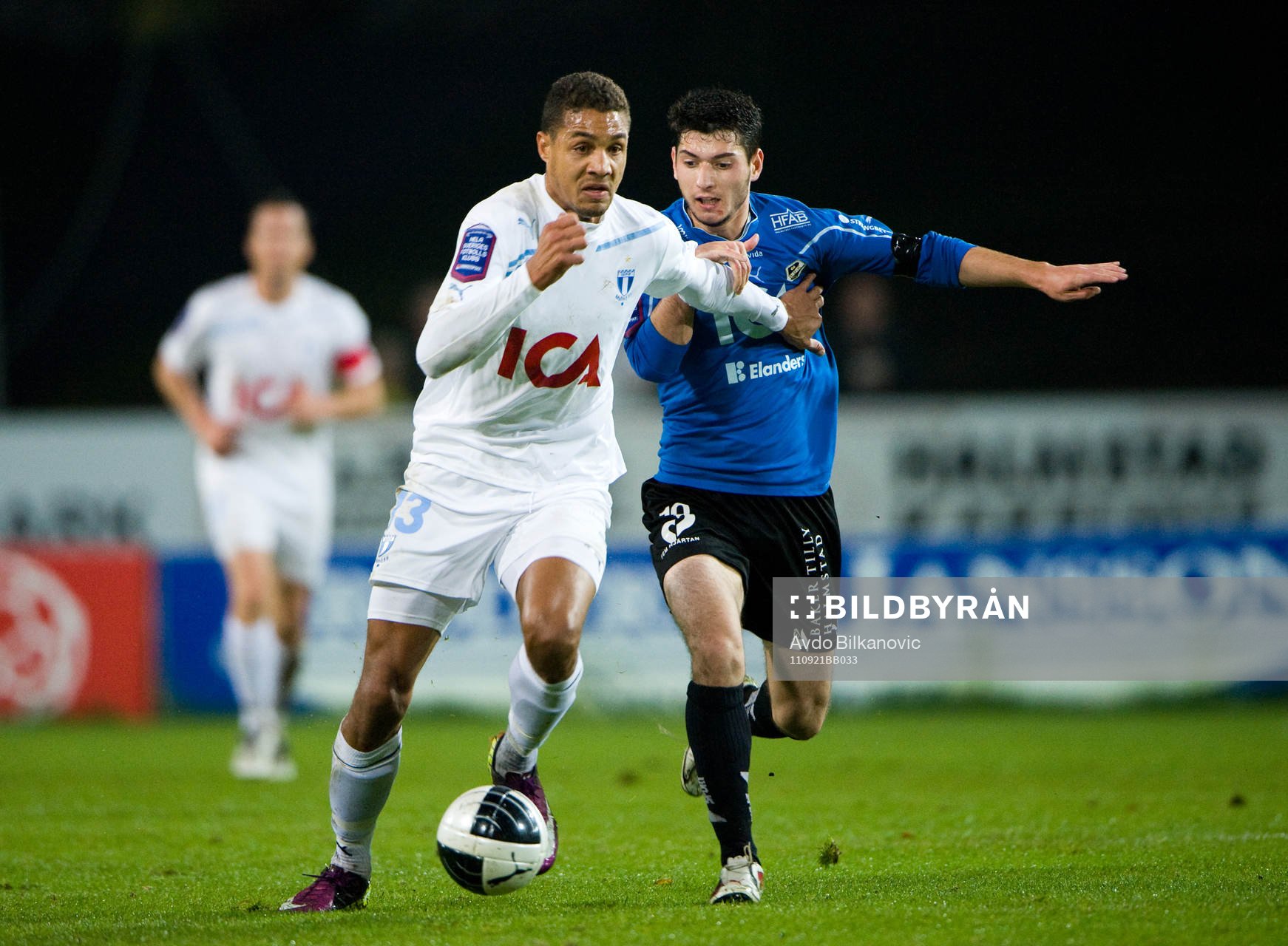 Mathias Ranégie, Malmö, Anel Raskaj, Halmstad