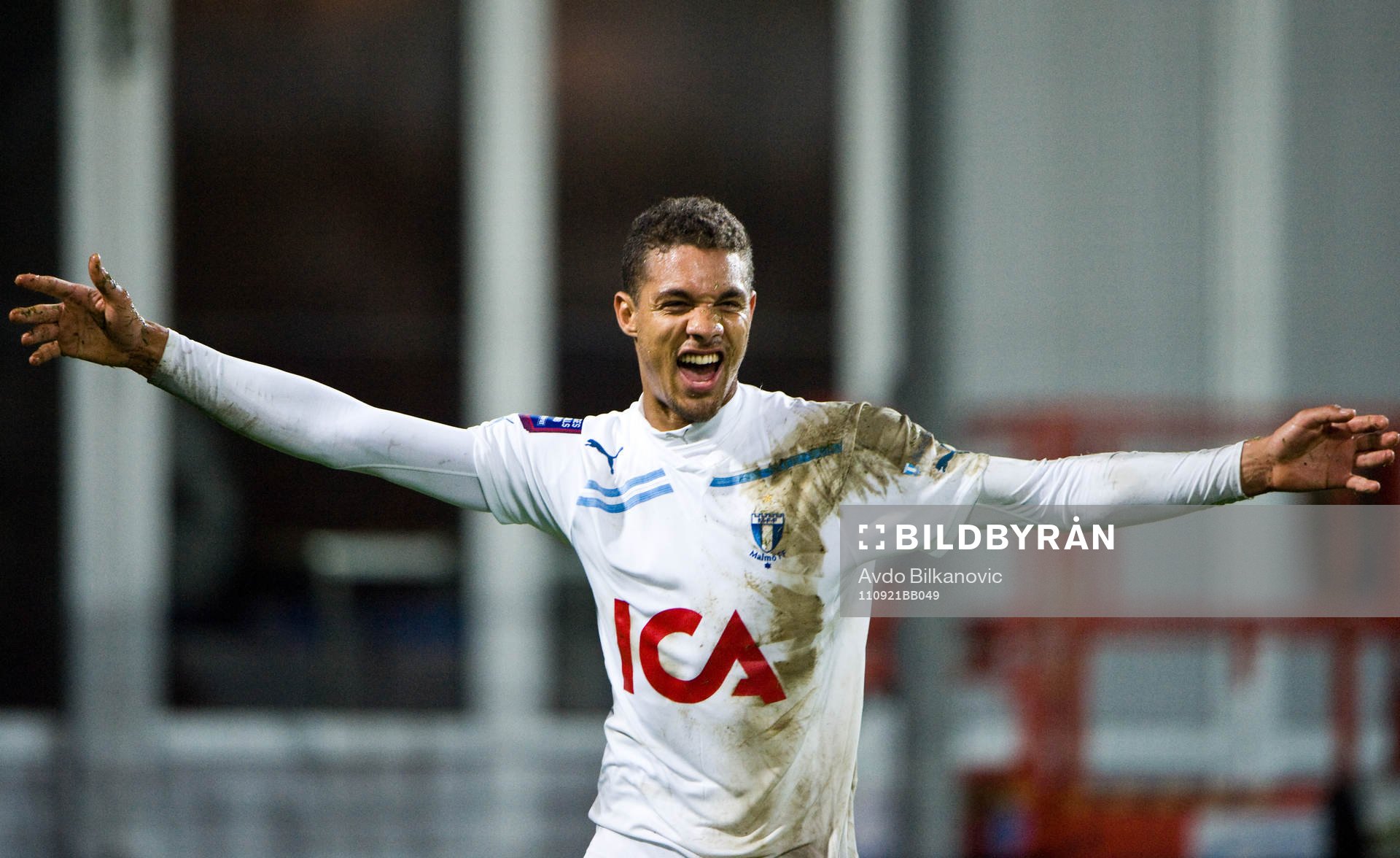  Mathias Ranégie, jubel, Malmö