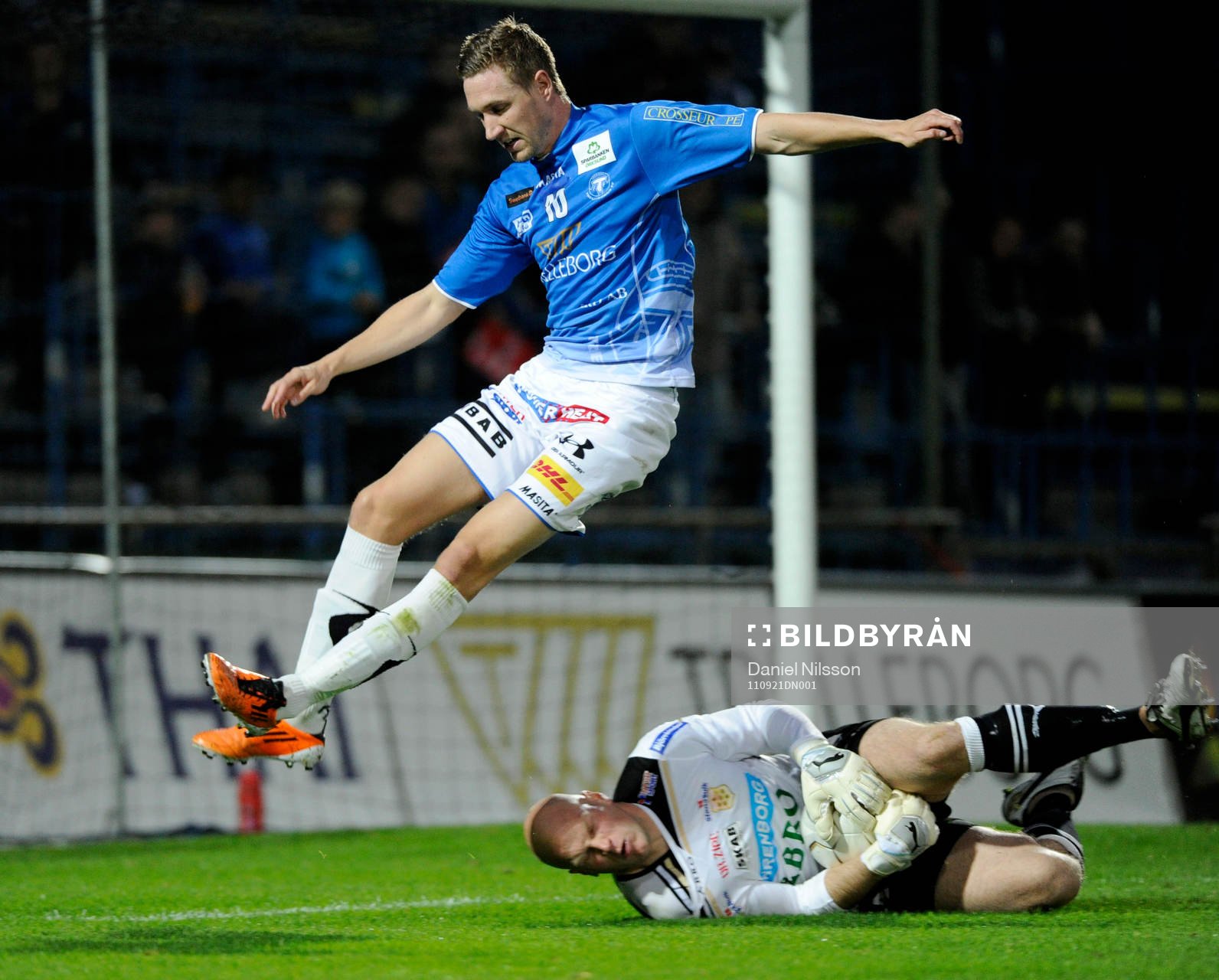 Henri Sillanpää, målvakt  Gais och Marcus Pode,