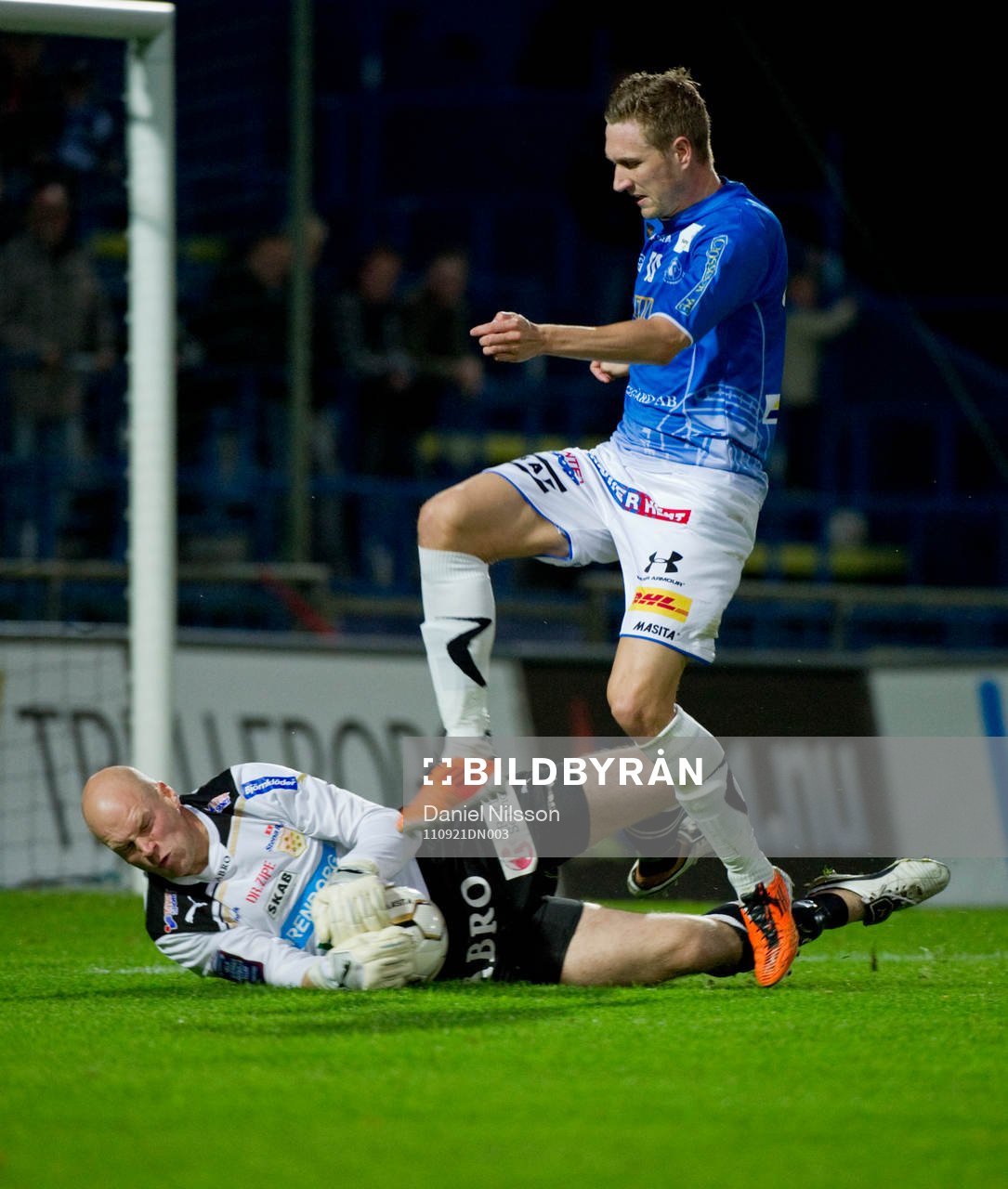 Henri Sillanpää, målvakt  Gais och Marcus Pode,