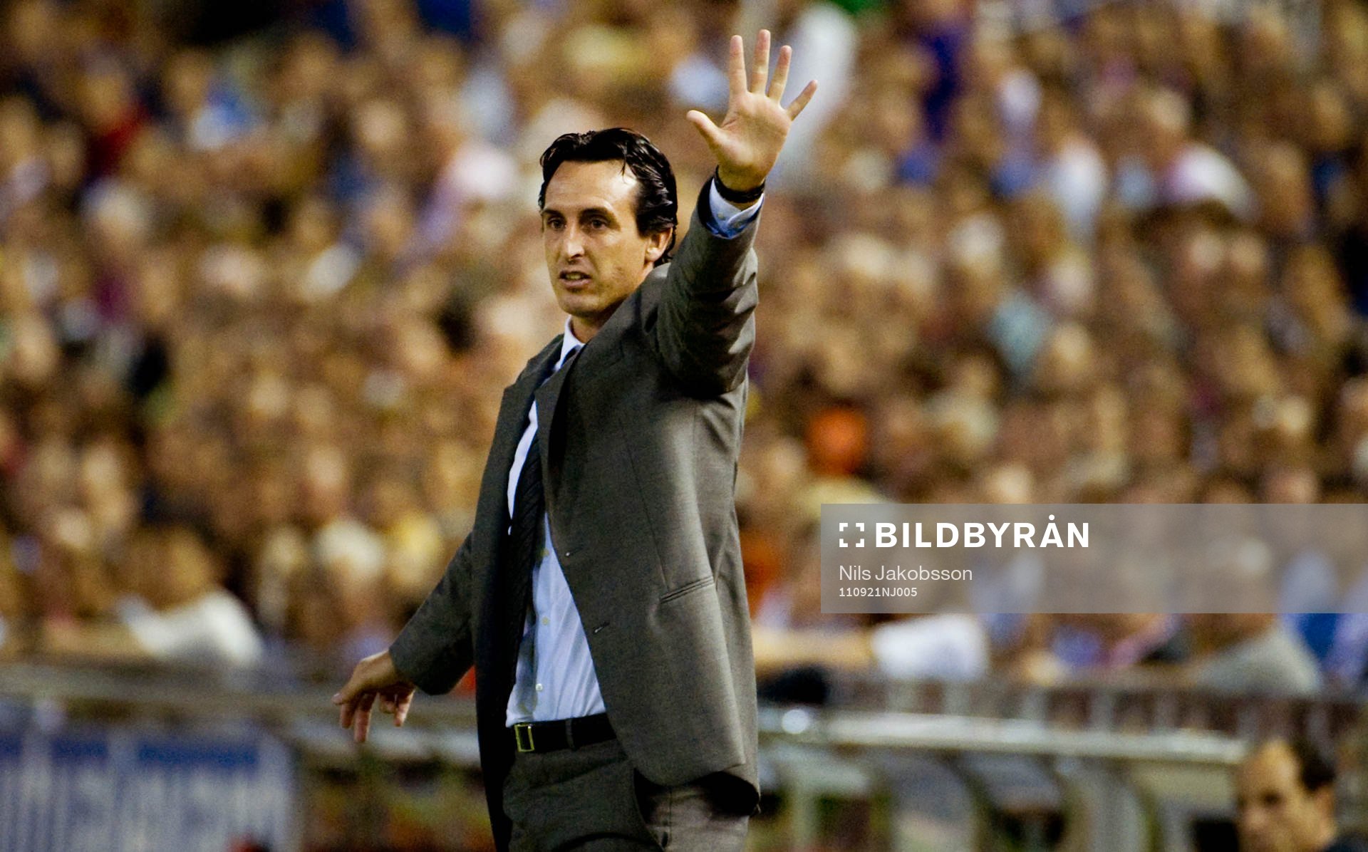 Unai Emery, tränare Valencia