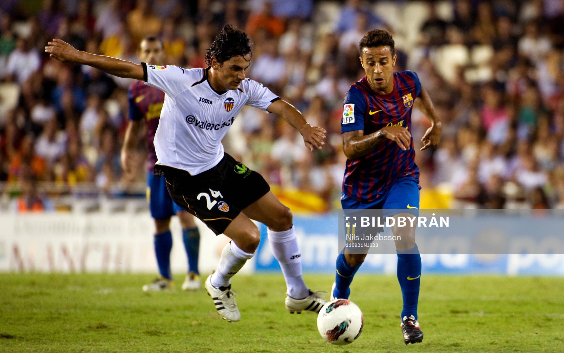 Tino Costa, Valencia, Thiago Alcântara, Barcelona