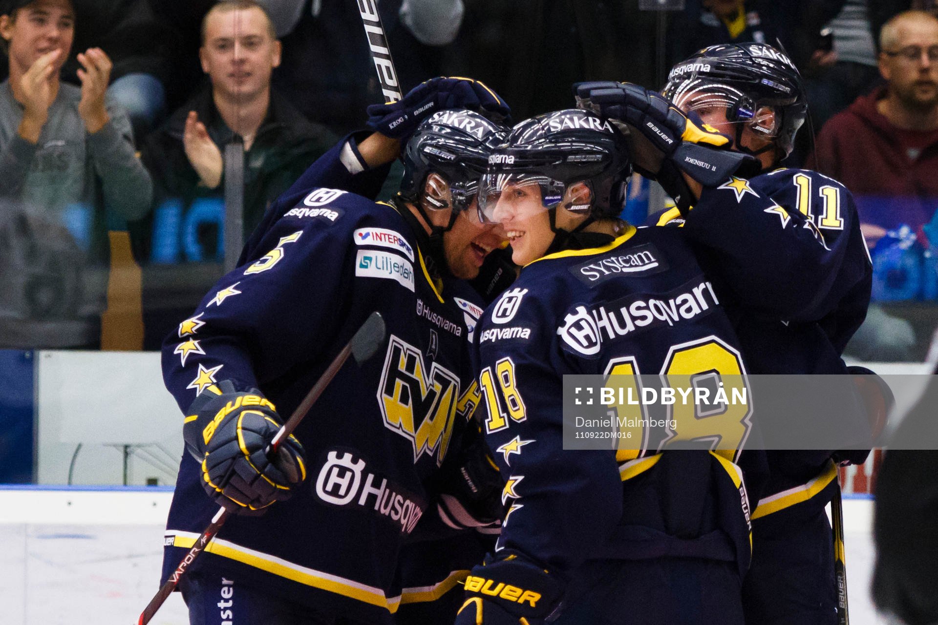 Jesper Fasth, HV71, jubel