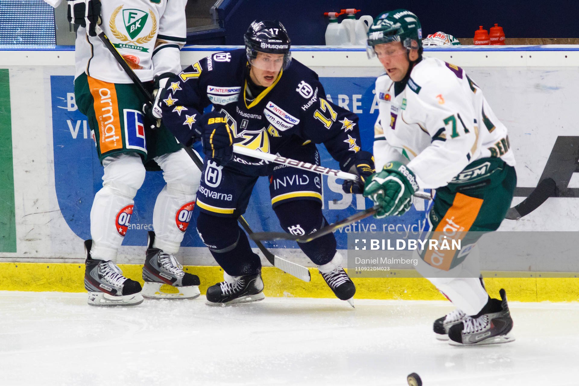 Andreas Falk, HV71, Christian Berglund, Färjestad