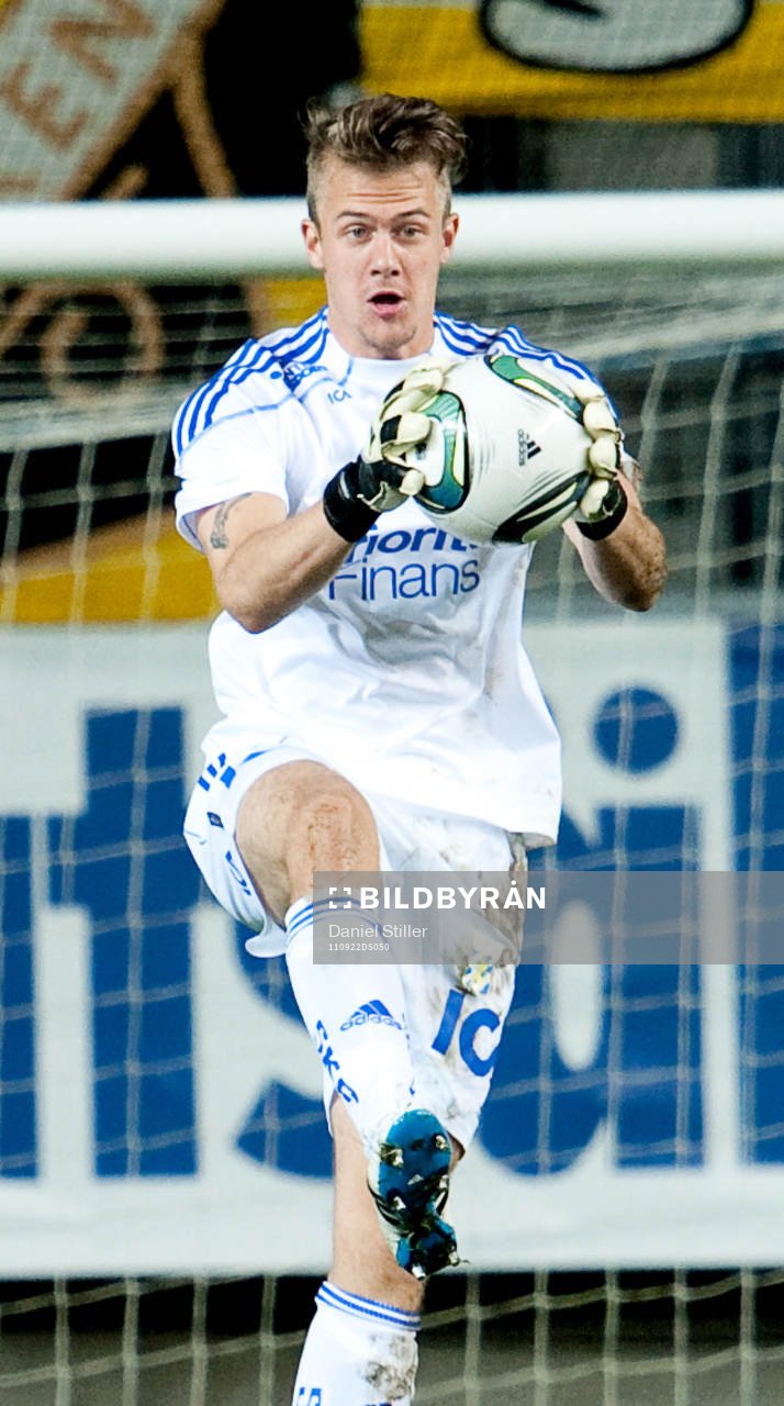 Erik Dahlin, målvakt