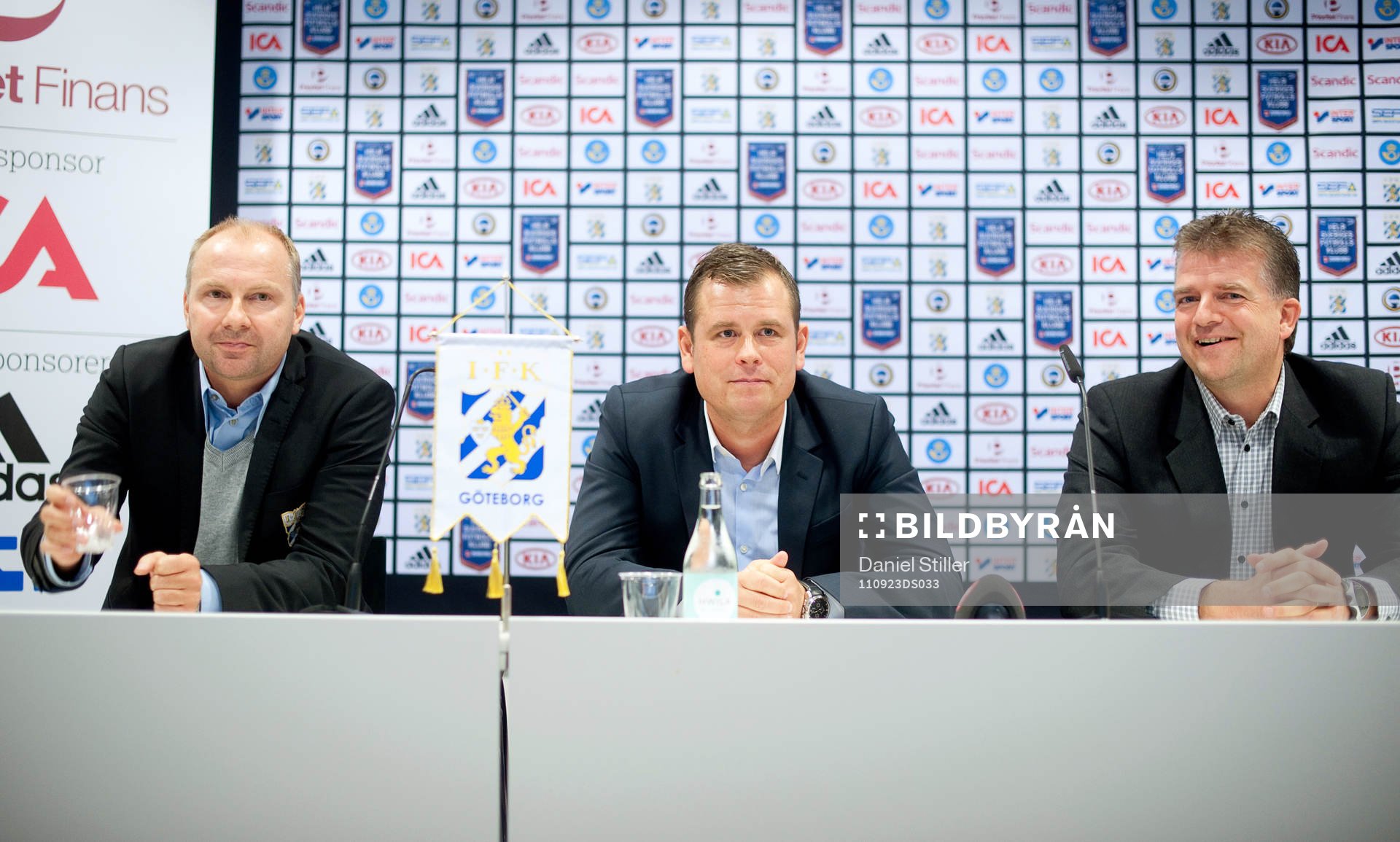 Håkan Mild, sportchef, Mikael Stahre, ny tränare och