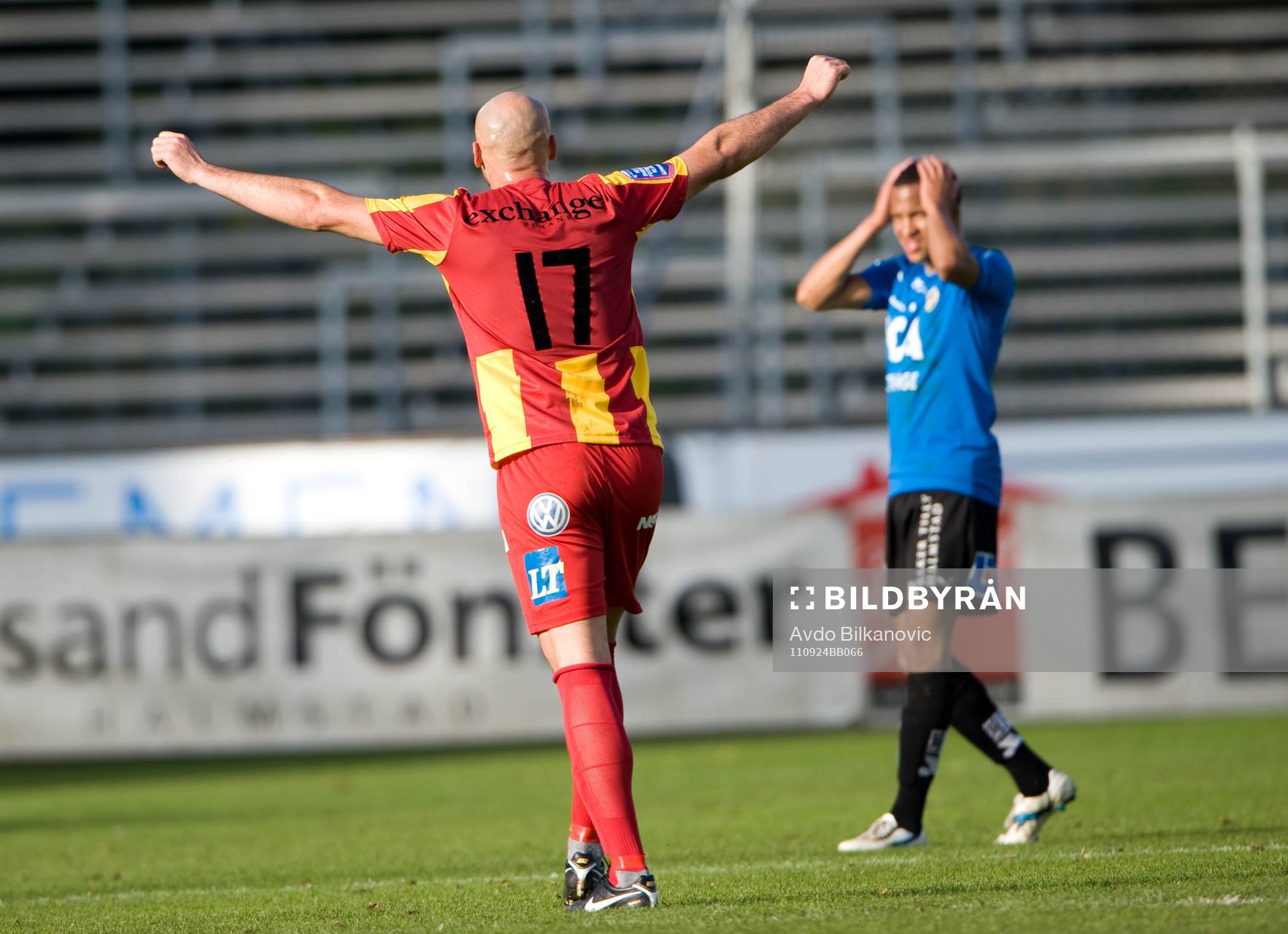 Erkan Saglik, Syrianska, jubel, Marcus Olsson, Halmstad,