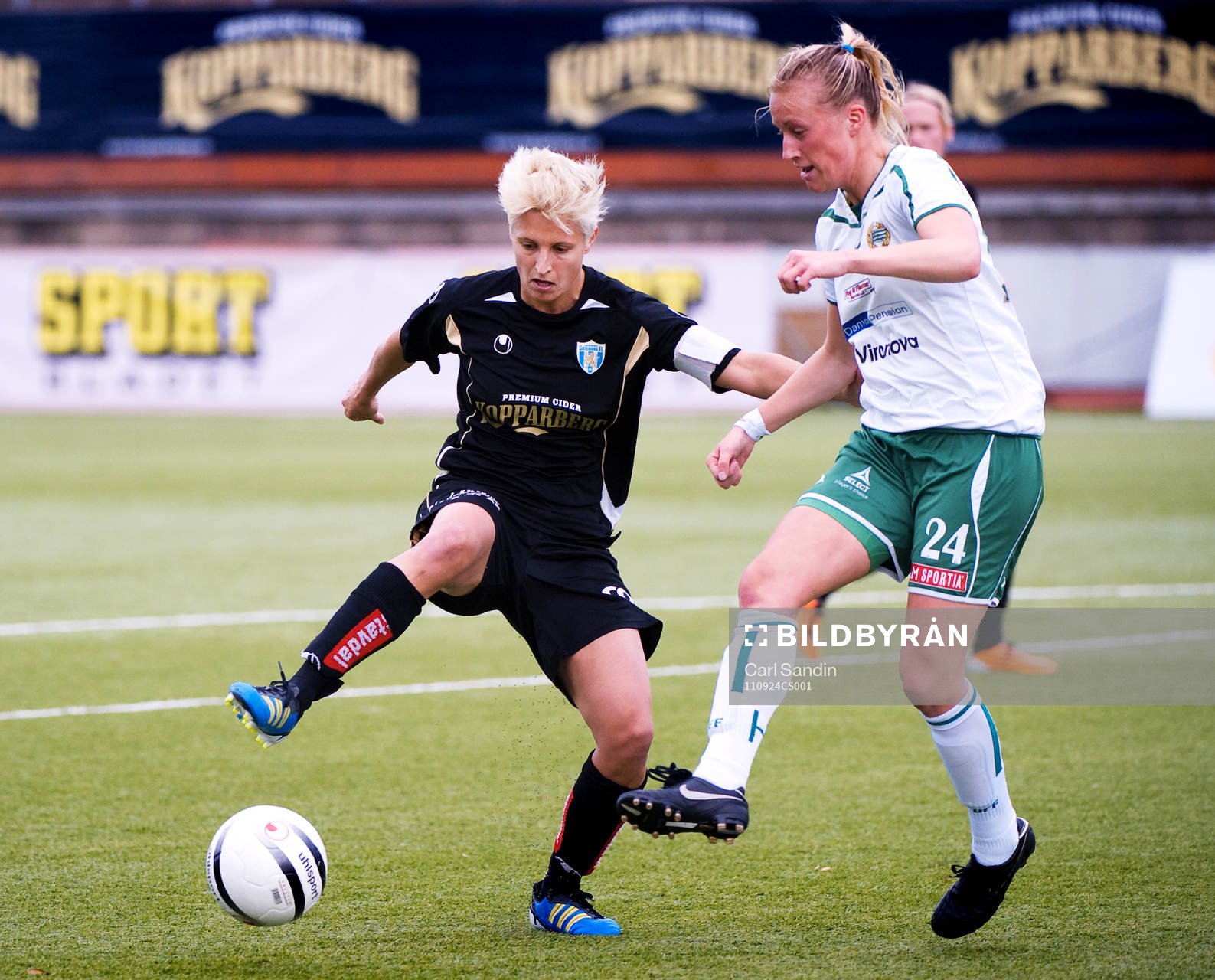  Lisa Ek, Kelly Eagan, Hammarby.