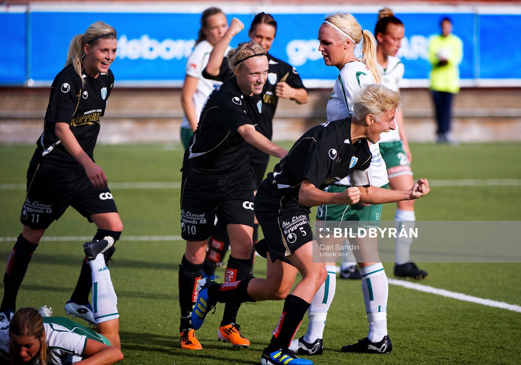 Olivia Schough, Linnea Liljegärd, Lisa Ek, Göteborg, jubel