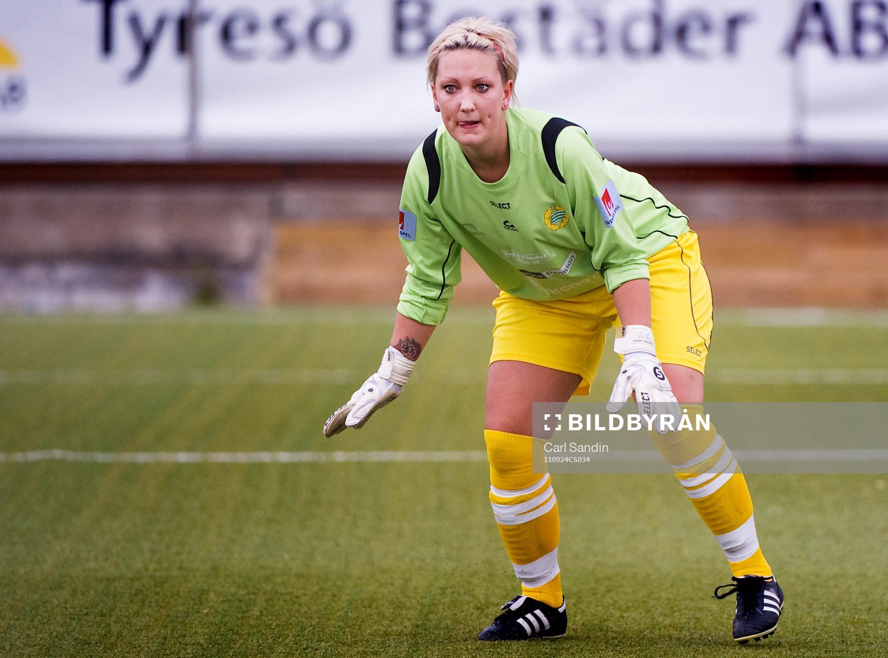  Veronica Arneflod, målvakt.