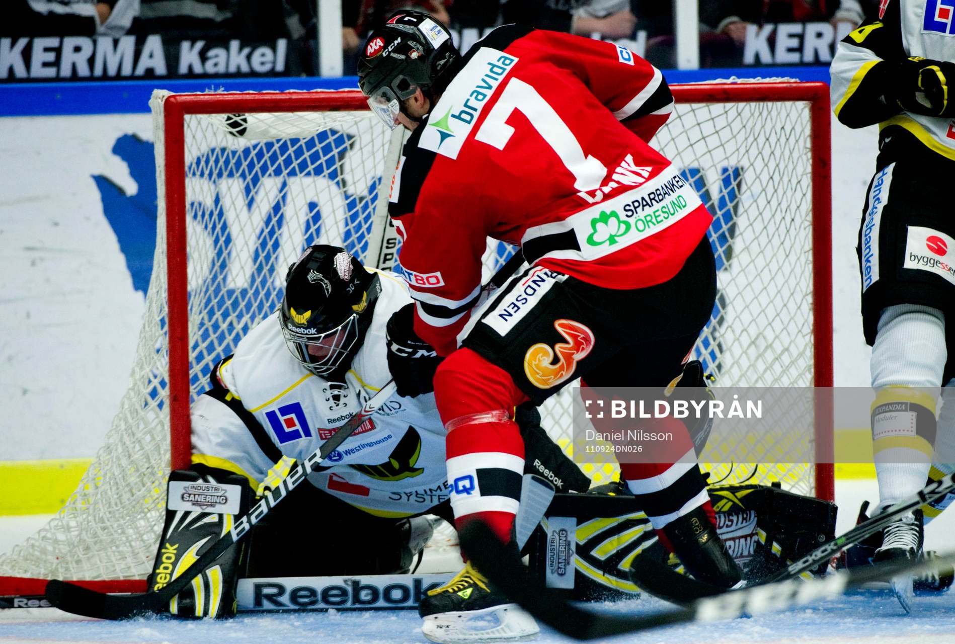 Ivan Ciernik, Malmö och Lars Johansson, målvakt,