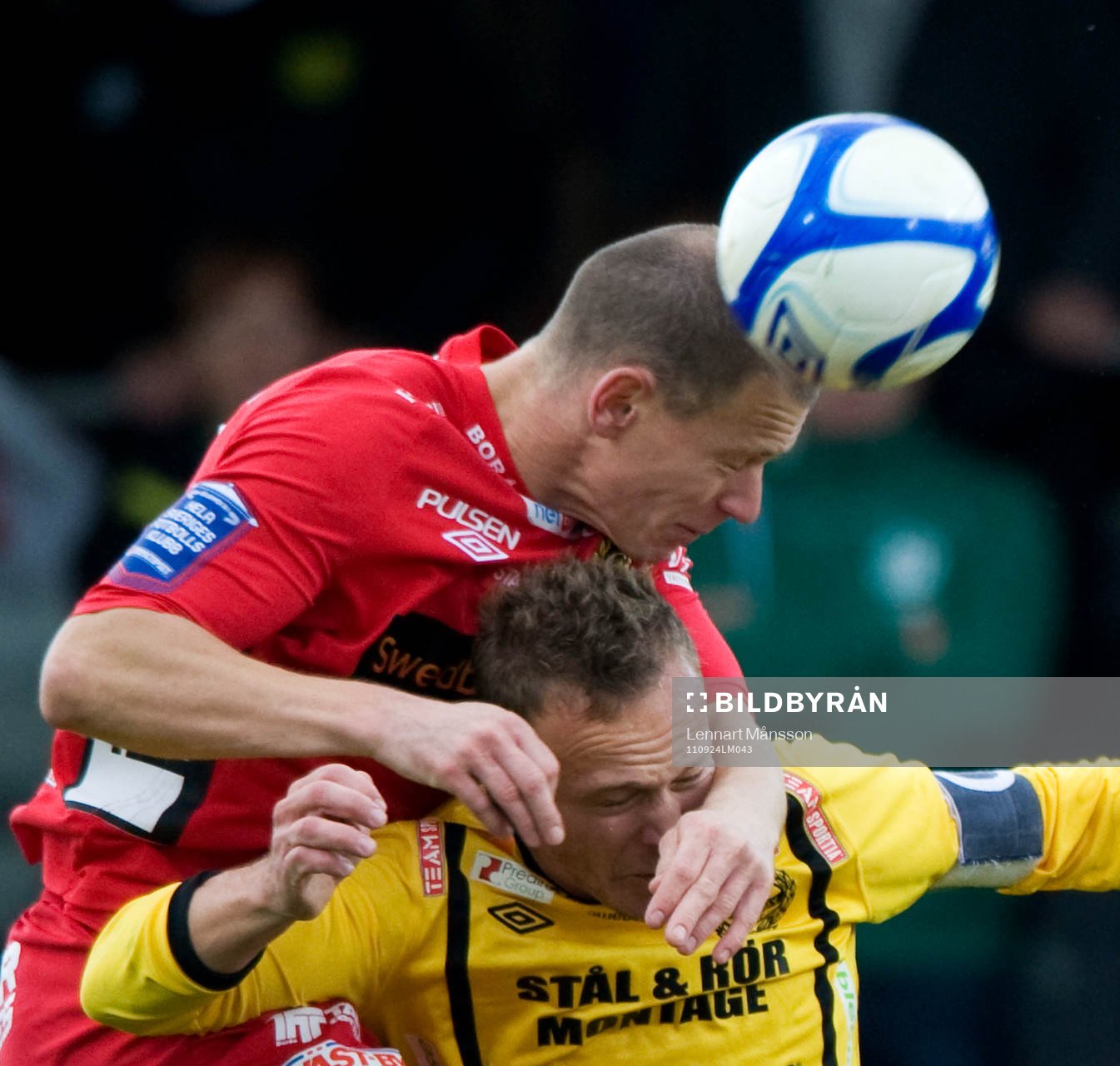 Andreas Augustsson, Elfsborg, och Marcus Ekenberg, Mjällby