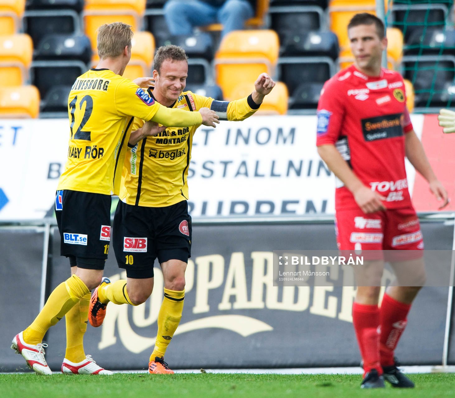 Mjällby jubel, Anders Svensson, Elfsborg, depp
