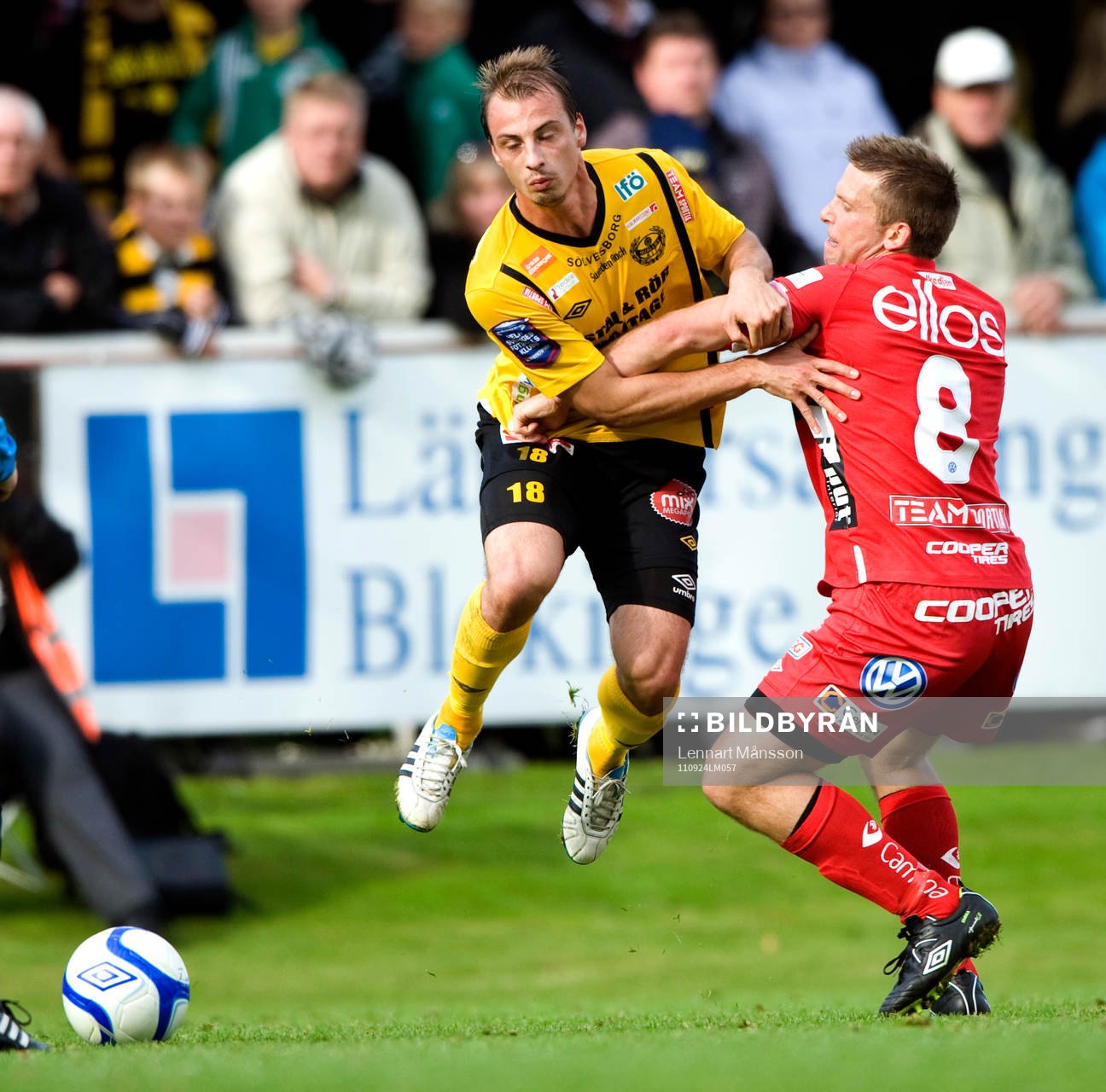 Pär Eriksson, Mjällby och Anders Svensson, Elfsborg