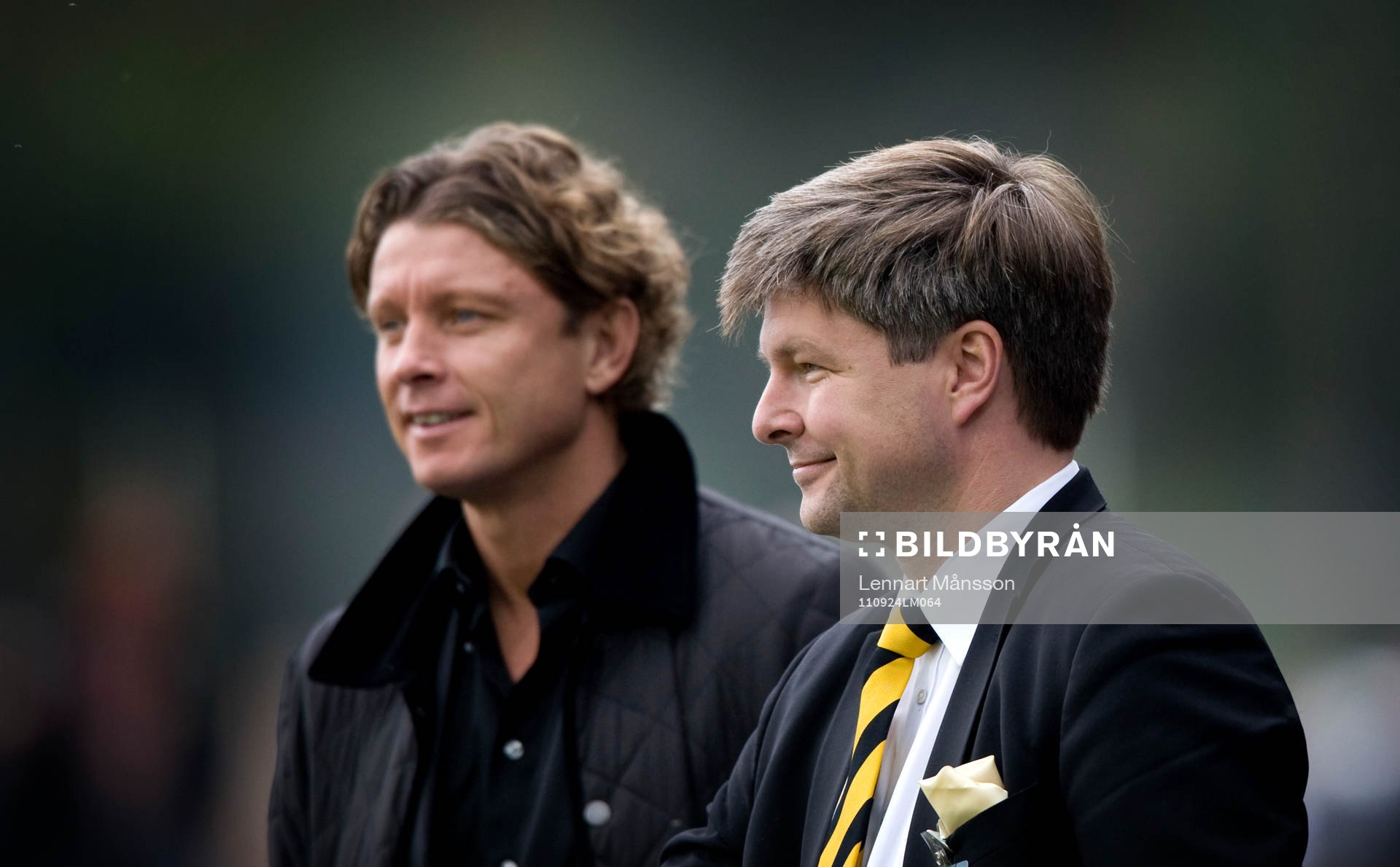Stefan Andreasson, sportchef och Bo Bosse Johansson,