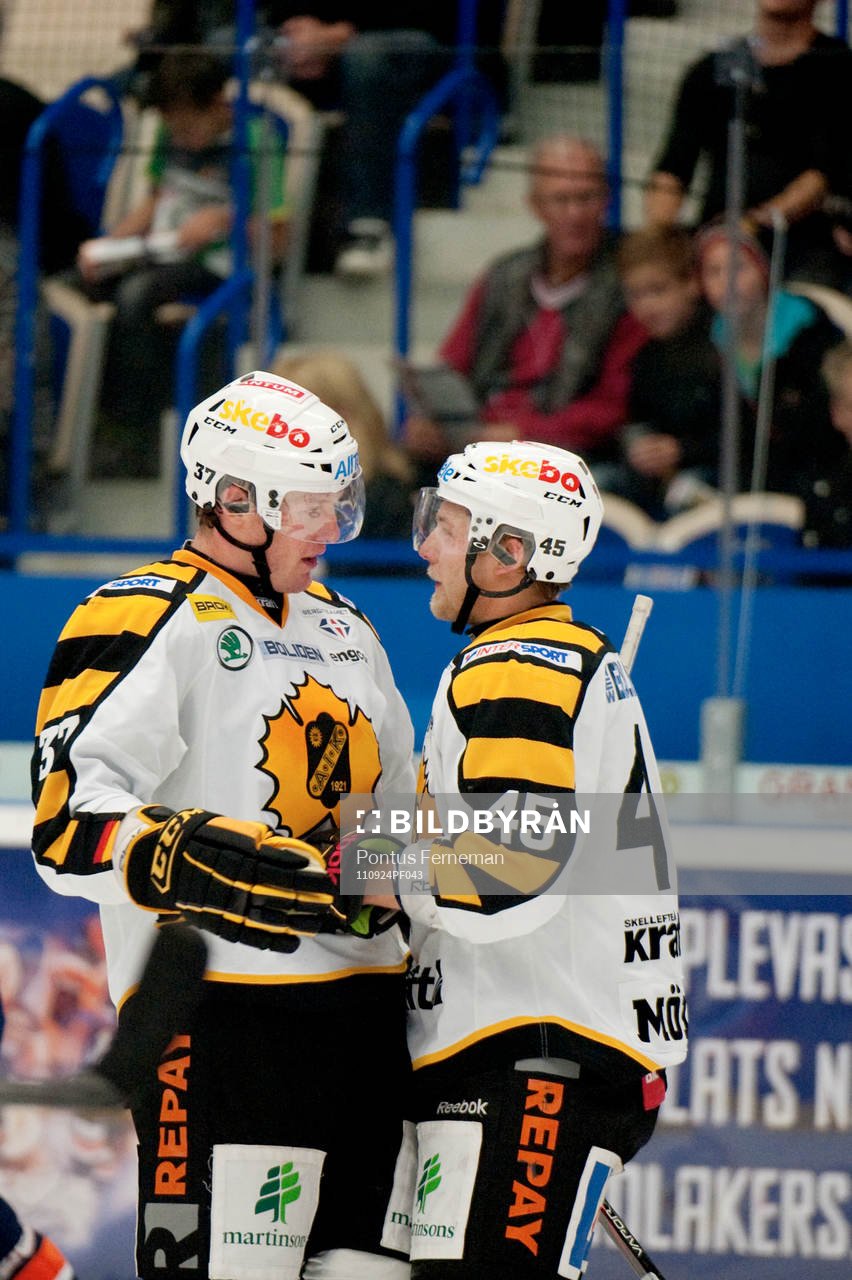Lee Goren, Oscar Möller, Skellefteå, jubel