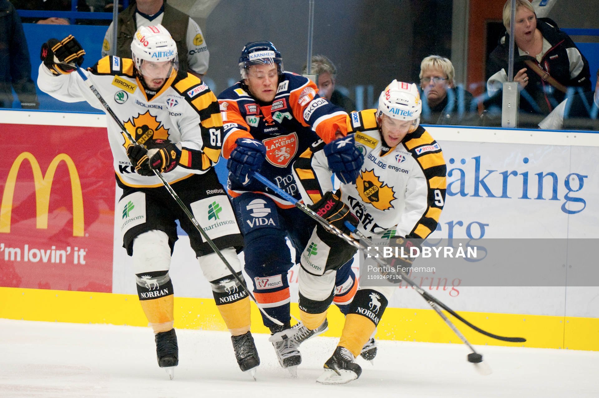 Fredrik Lindgren, Skellefteå, Gustav Hjalmarsson, Växjö,
