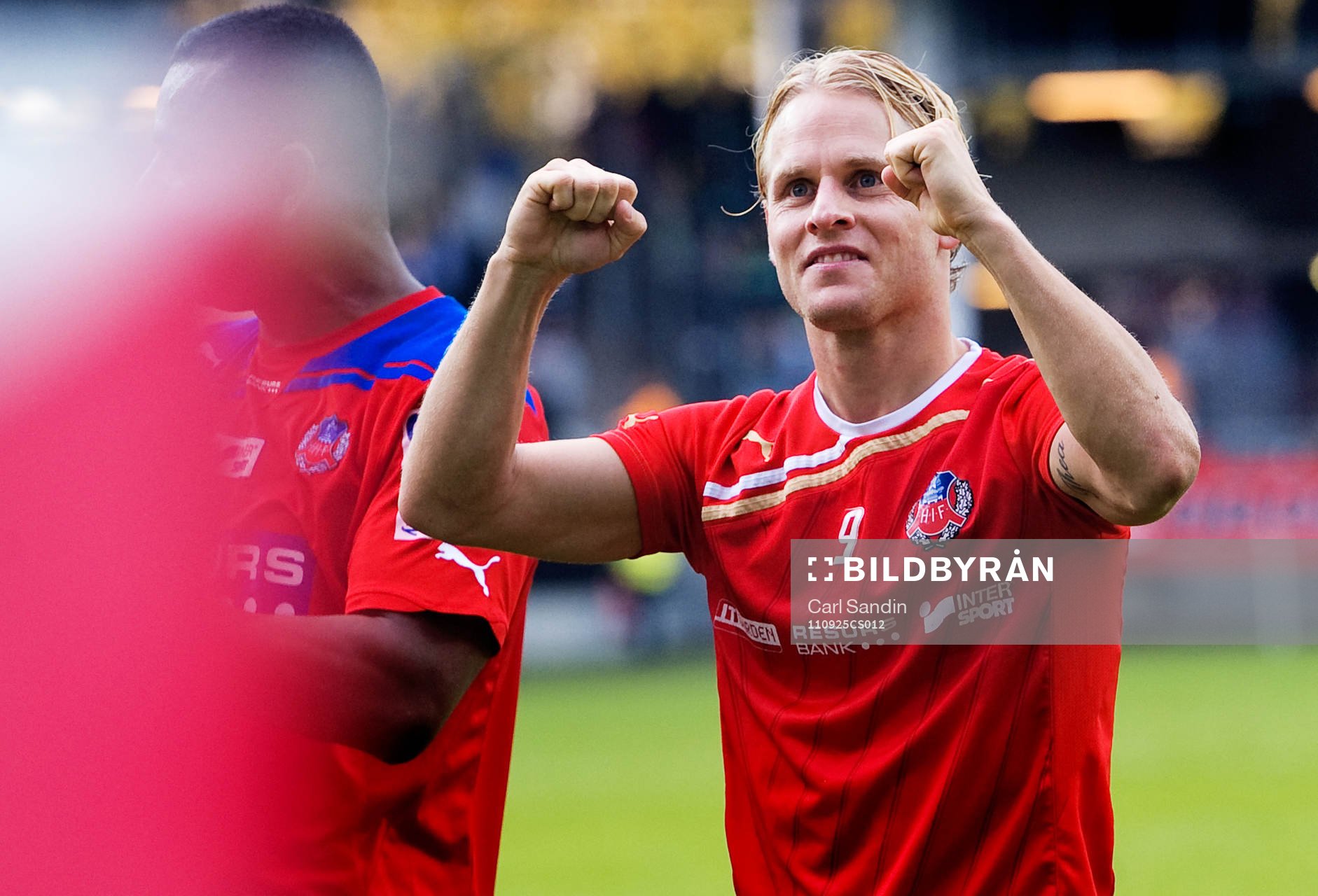 Erik Sundin, Helsingborg, jubel