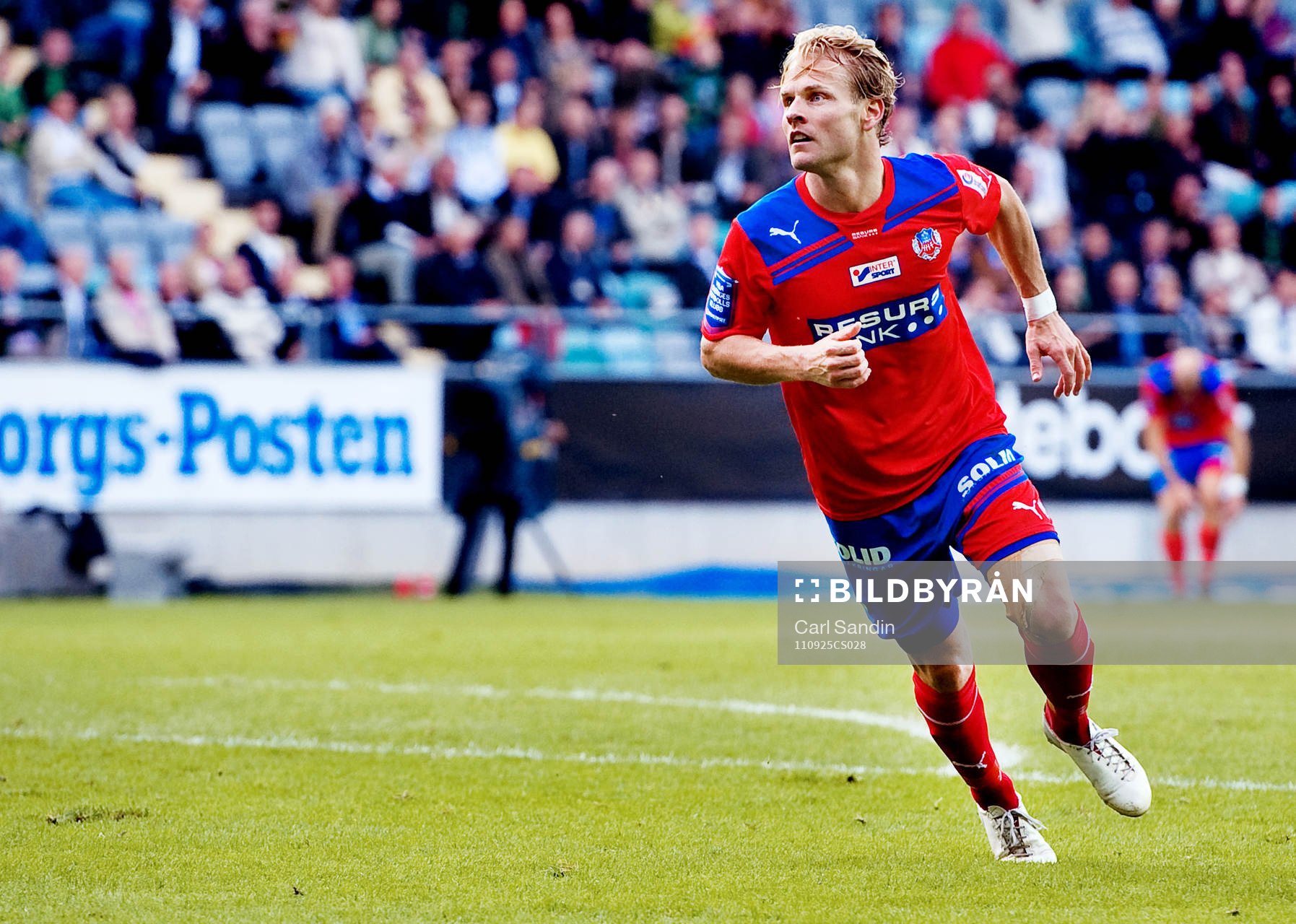 Erik Sundin, Helsingborg, jubel