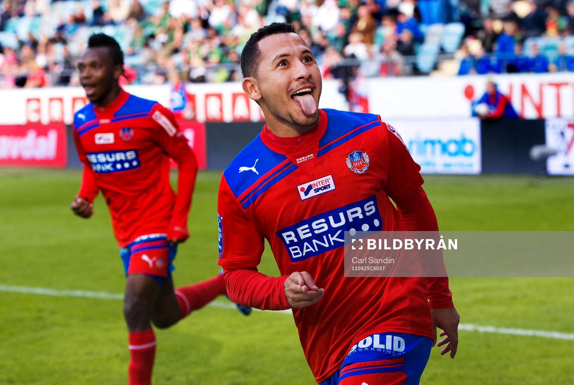 Rachid Bouauozan, Helsingborg, jubel