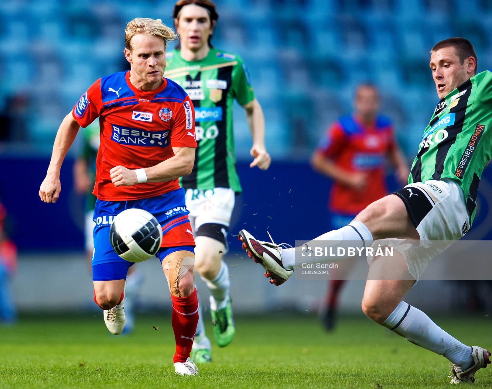 Erik Sundin, Helsingborg. Fredrik Lundgren, Gais