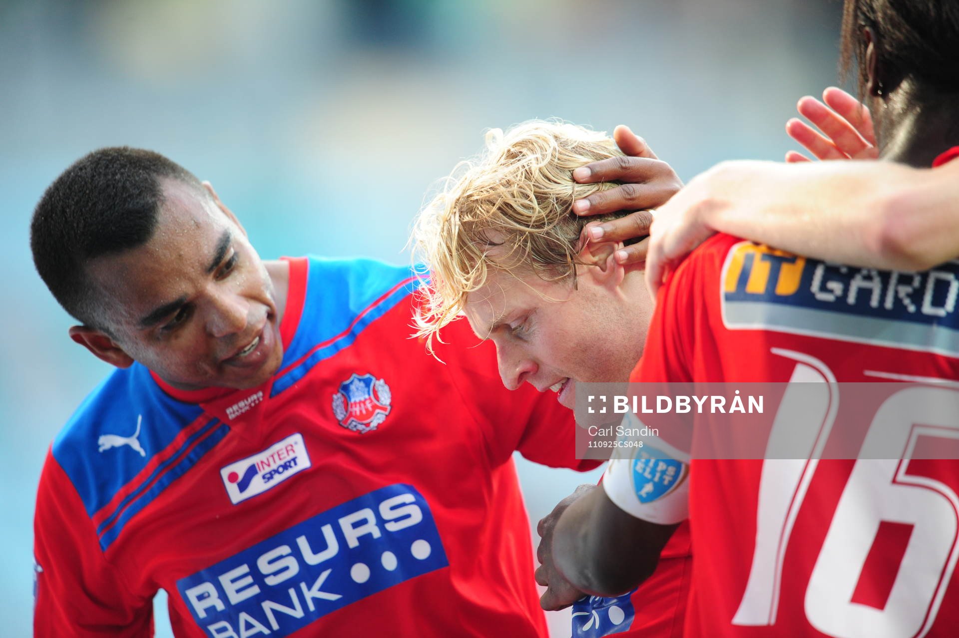 Alvaro Santos och Erik Sundin, Helsingborg (Jubel)