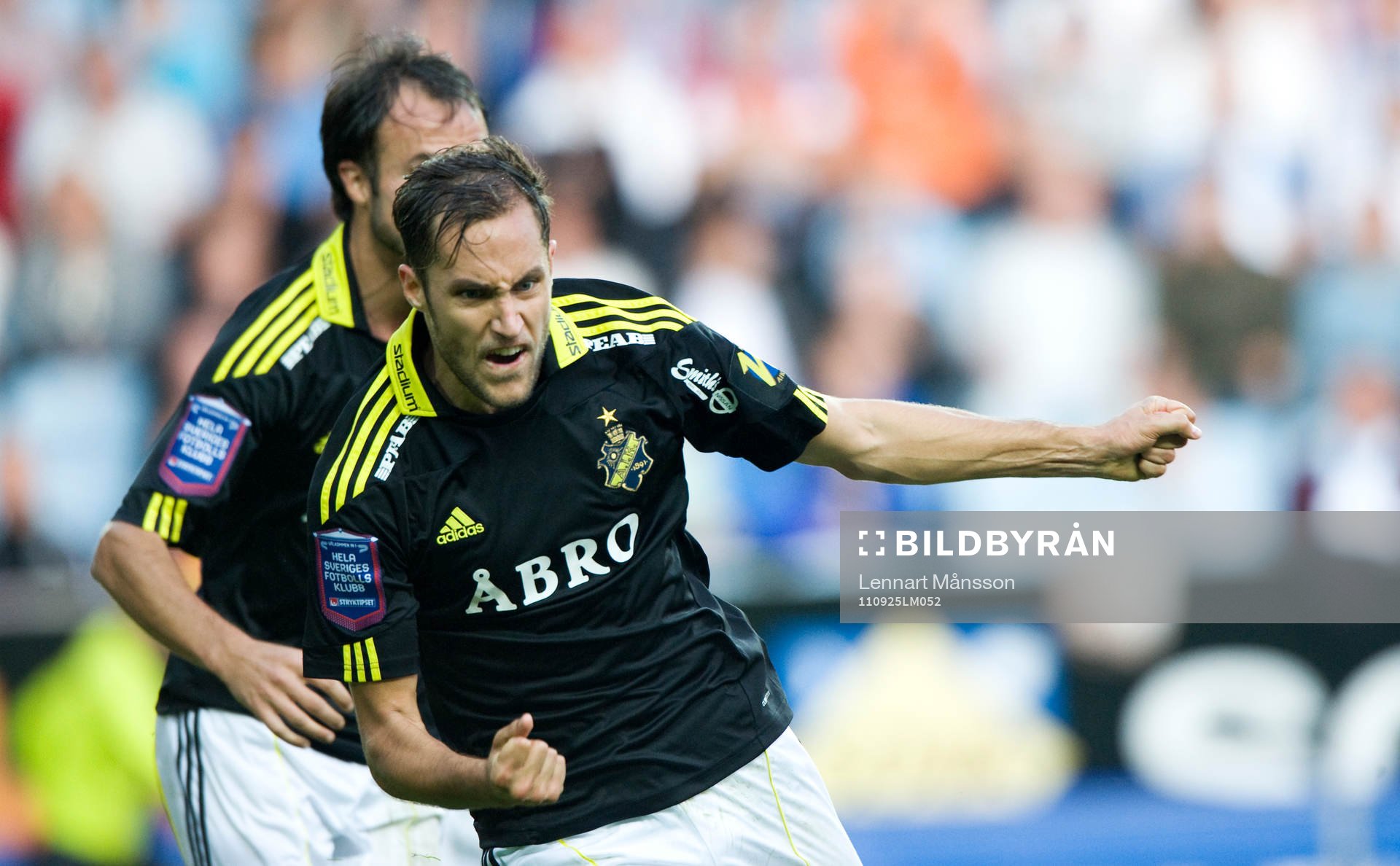 0-1 Niklas Backman, AIK, jubel