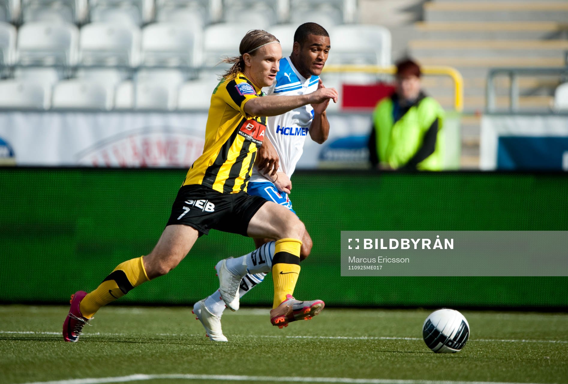 Jonas Bjuström, Häcken och James Frempong, Norrköping
