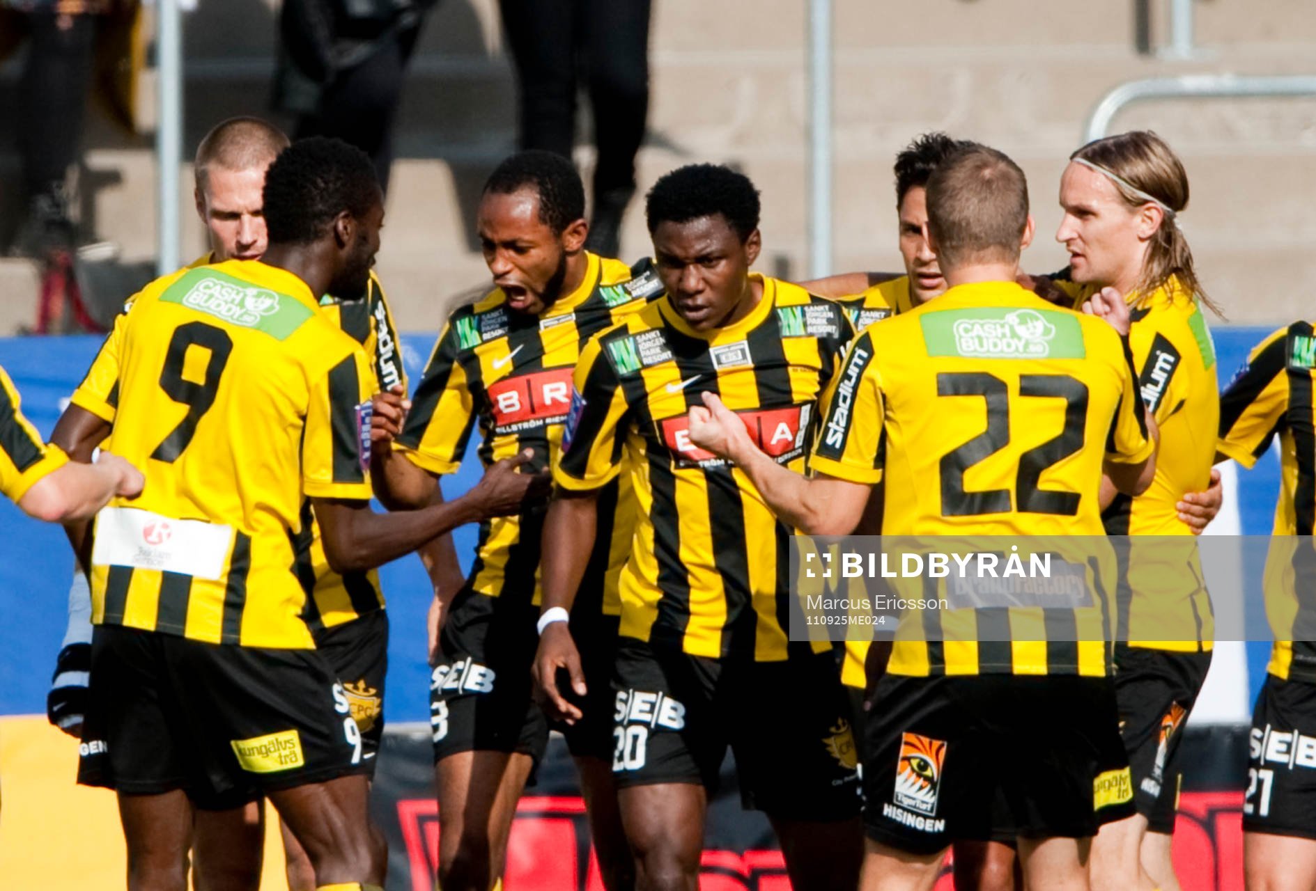 Rene Makondele, Häcken jubel