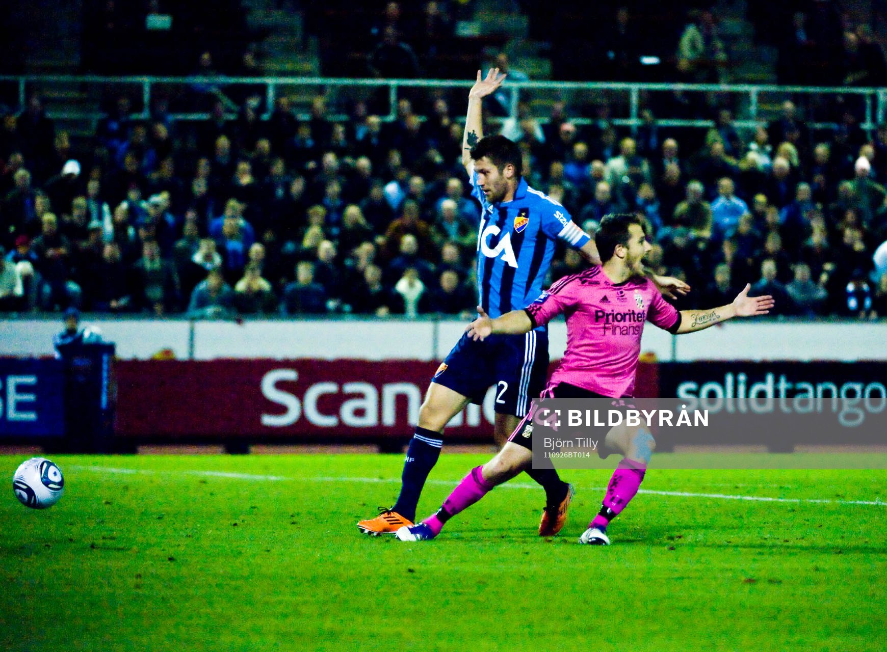 Joona Toivio, Djurgården och Tobias Hysén, Göteborg,