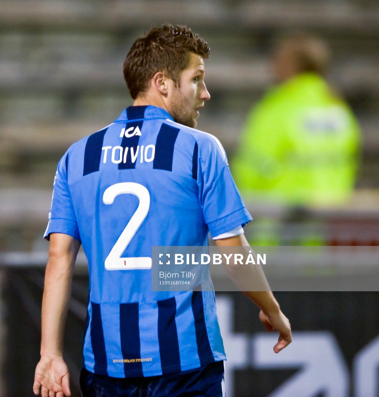 Joona Toivio, Djurgården fick rött kort